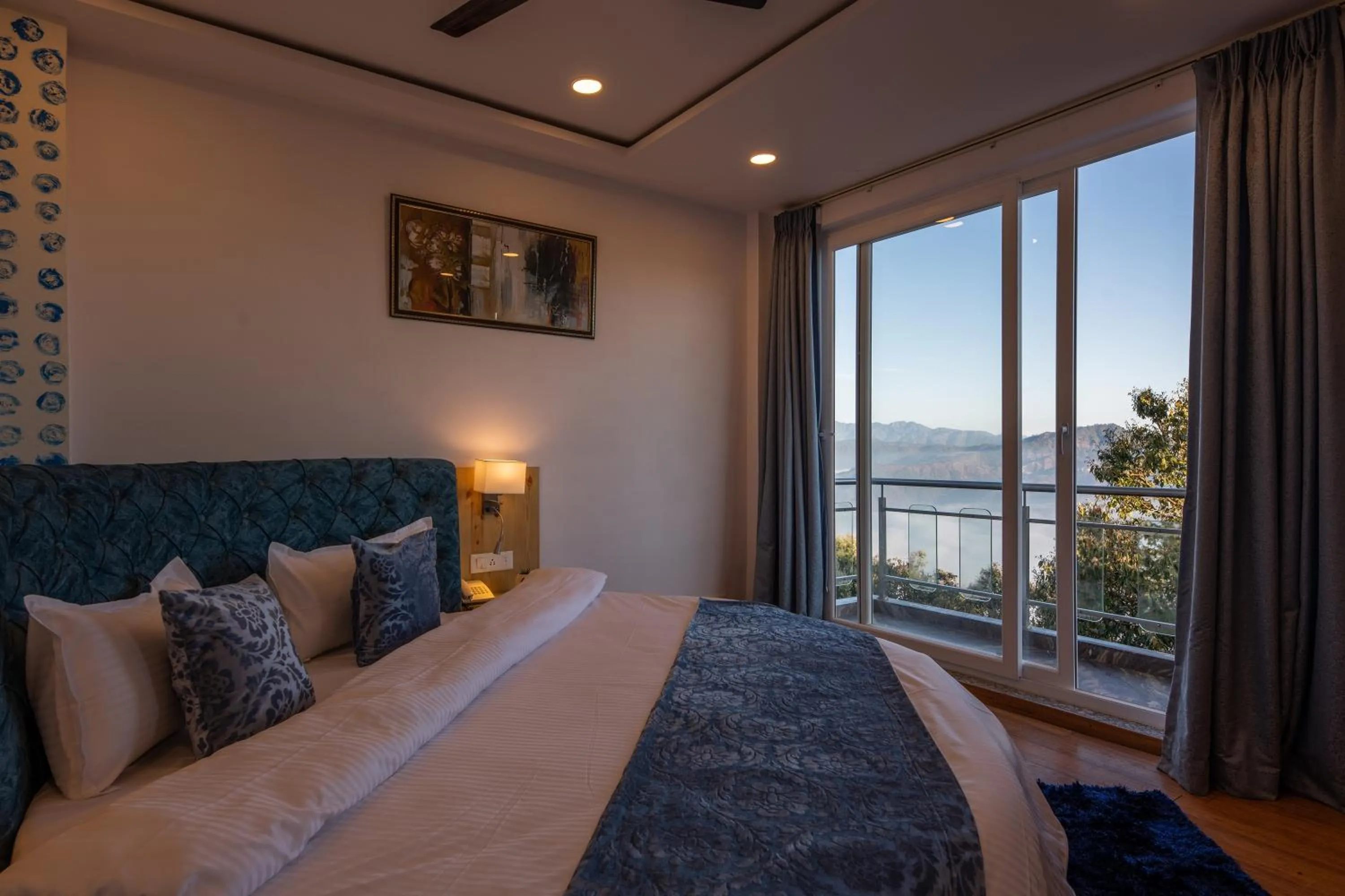 Bed in Binsar Eco Resort, Binsar - Uttarakhand