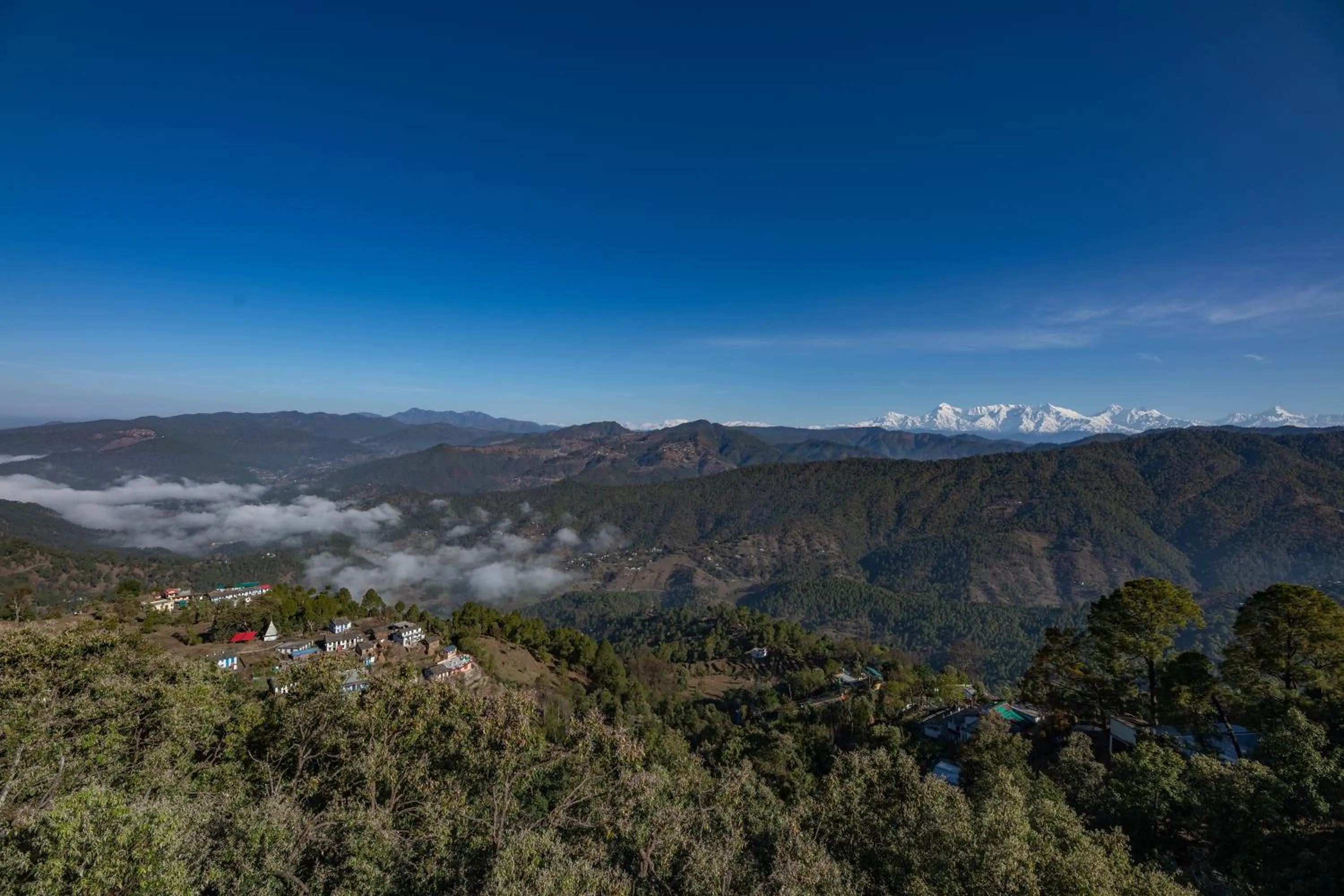 Mountain view in Binsar Eco Resort, Binsar - Uttarakhand