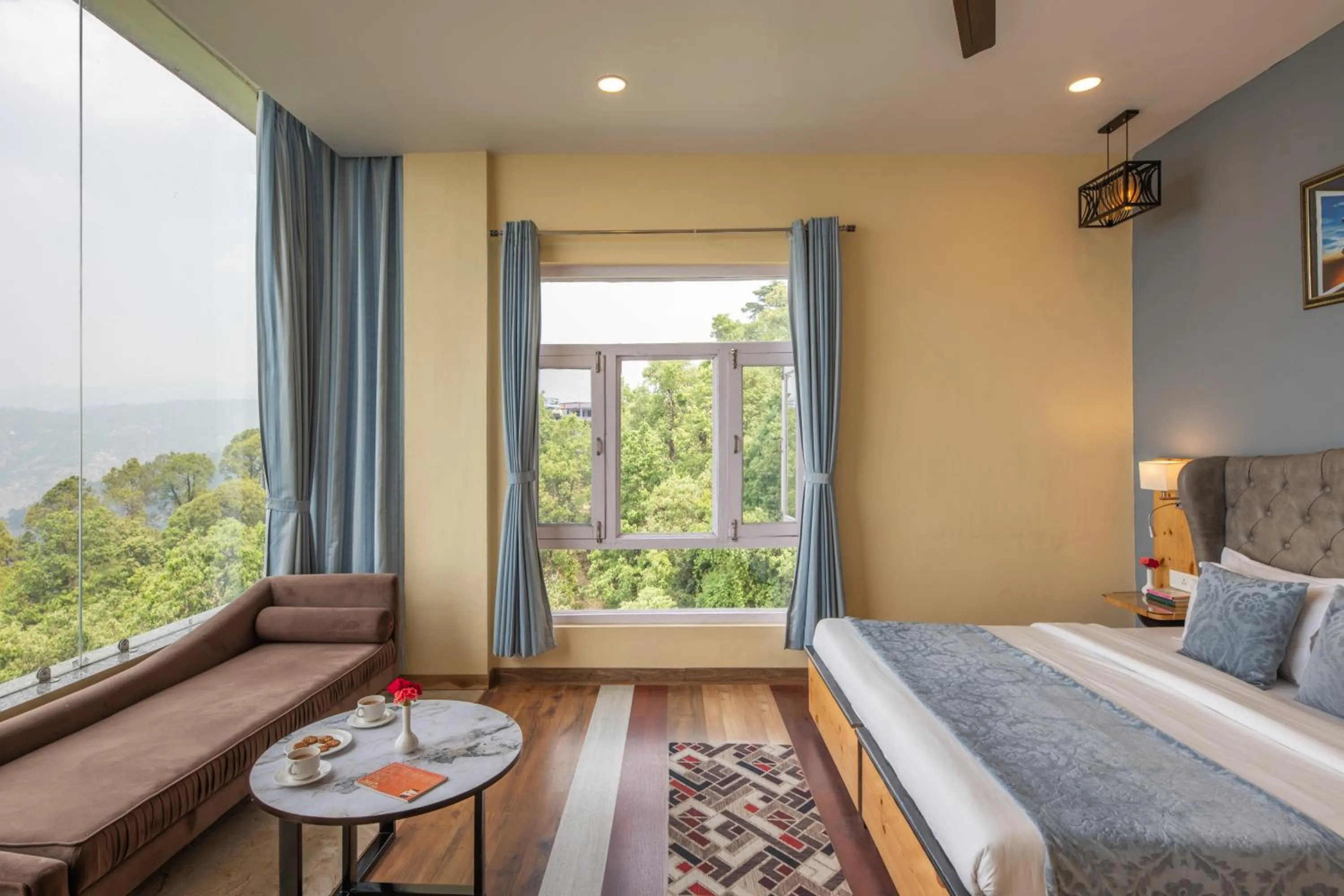 Bedroom, Bed in Binsar Eco Resort, Binsar - Uttarakhand