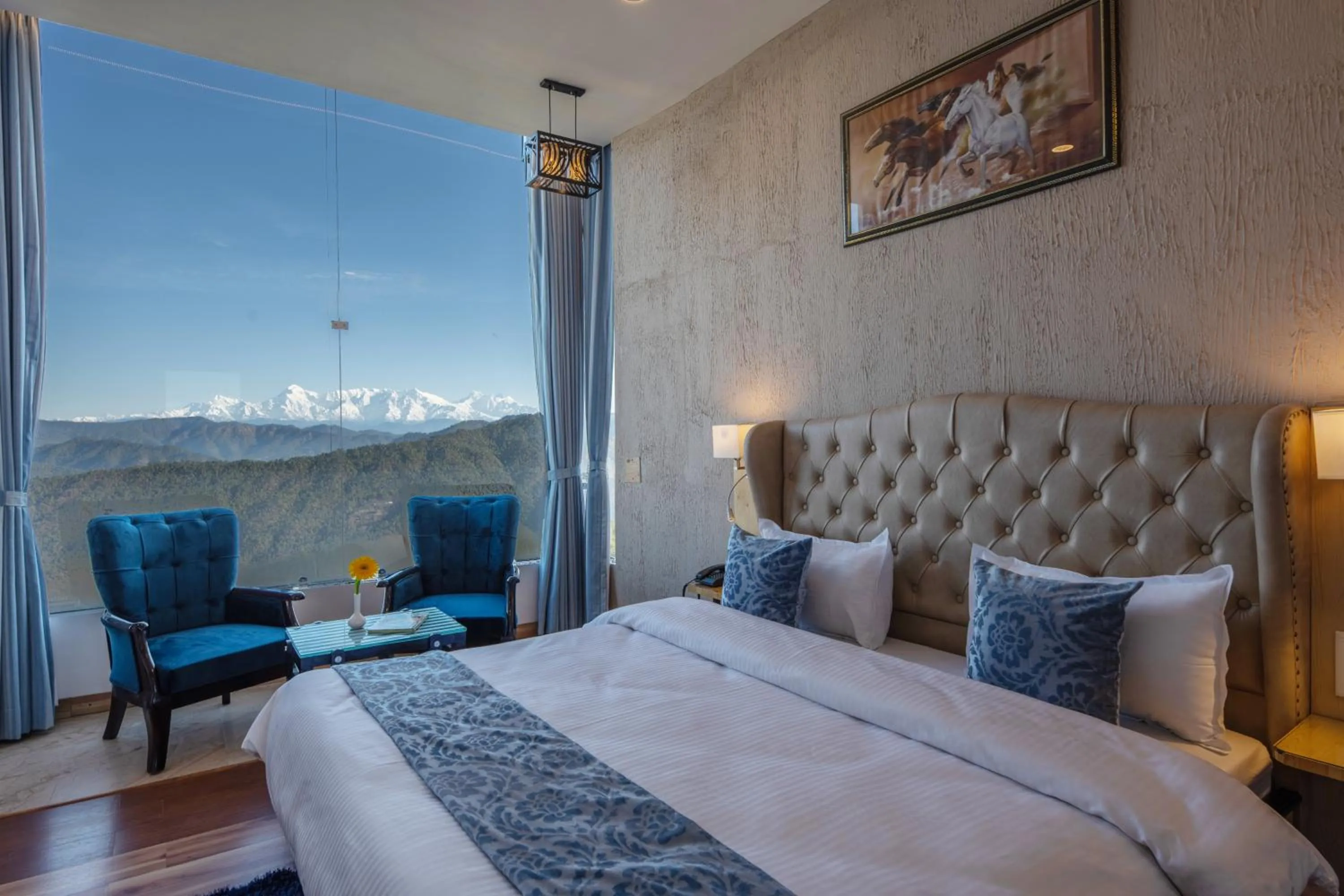 Bedroom, Bed in Binsar Eco Resort, Binsar - Uttarakhand