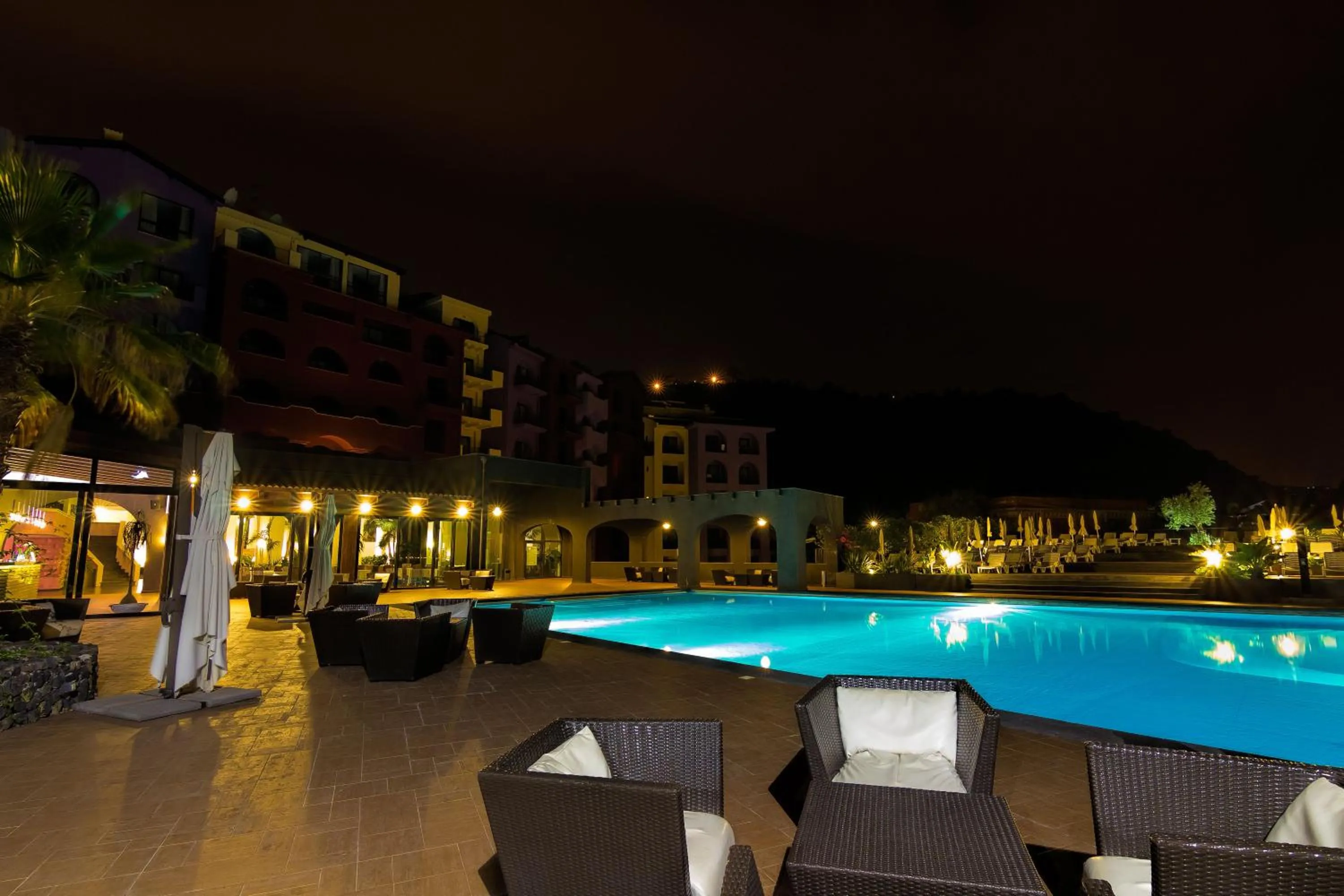 Swimming pool in Santa Tecla Palace