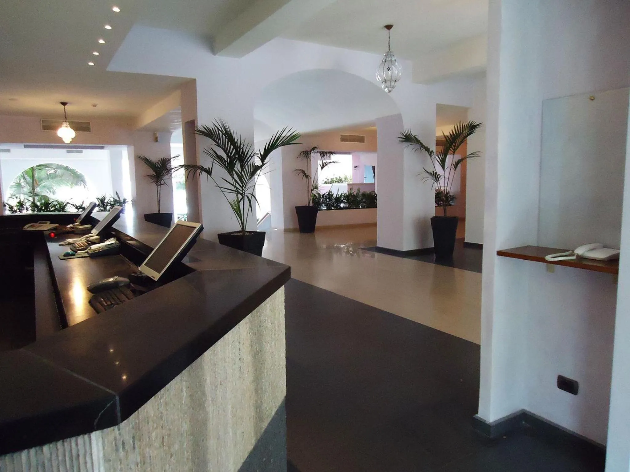 Lobby or reception in Santa Tecla Palace