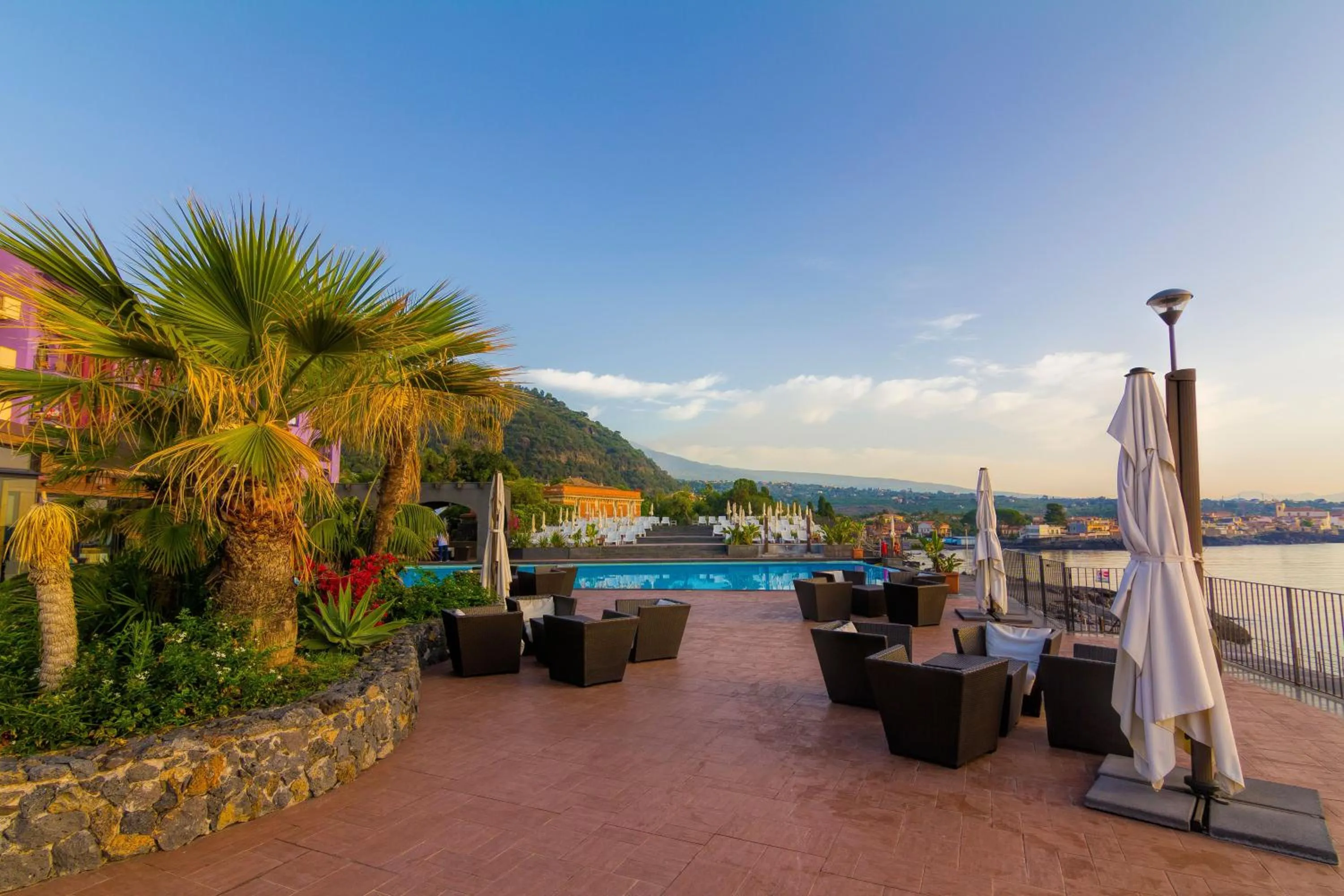 Swimming pool in Santa Tecla Palace