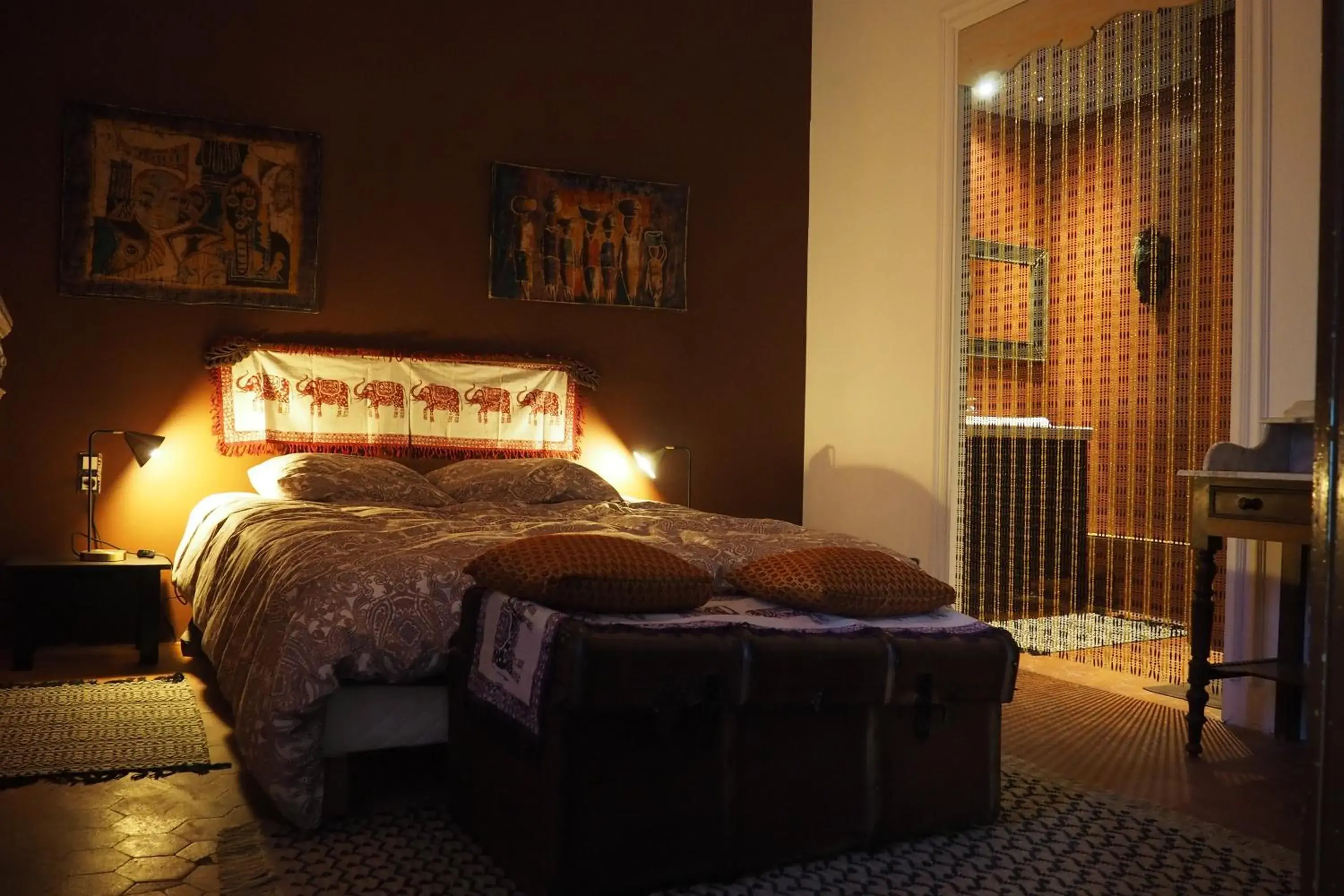 Double Room with Private Bathroom in Chambres d'Hôtes Le relais des marmottes en Luberon Double Room with Private Bathroom in Chambres d'Hôtes Le relais des marmottes en Luberon