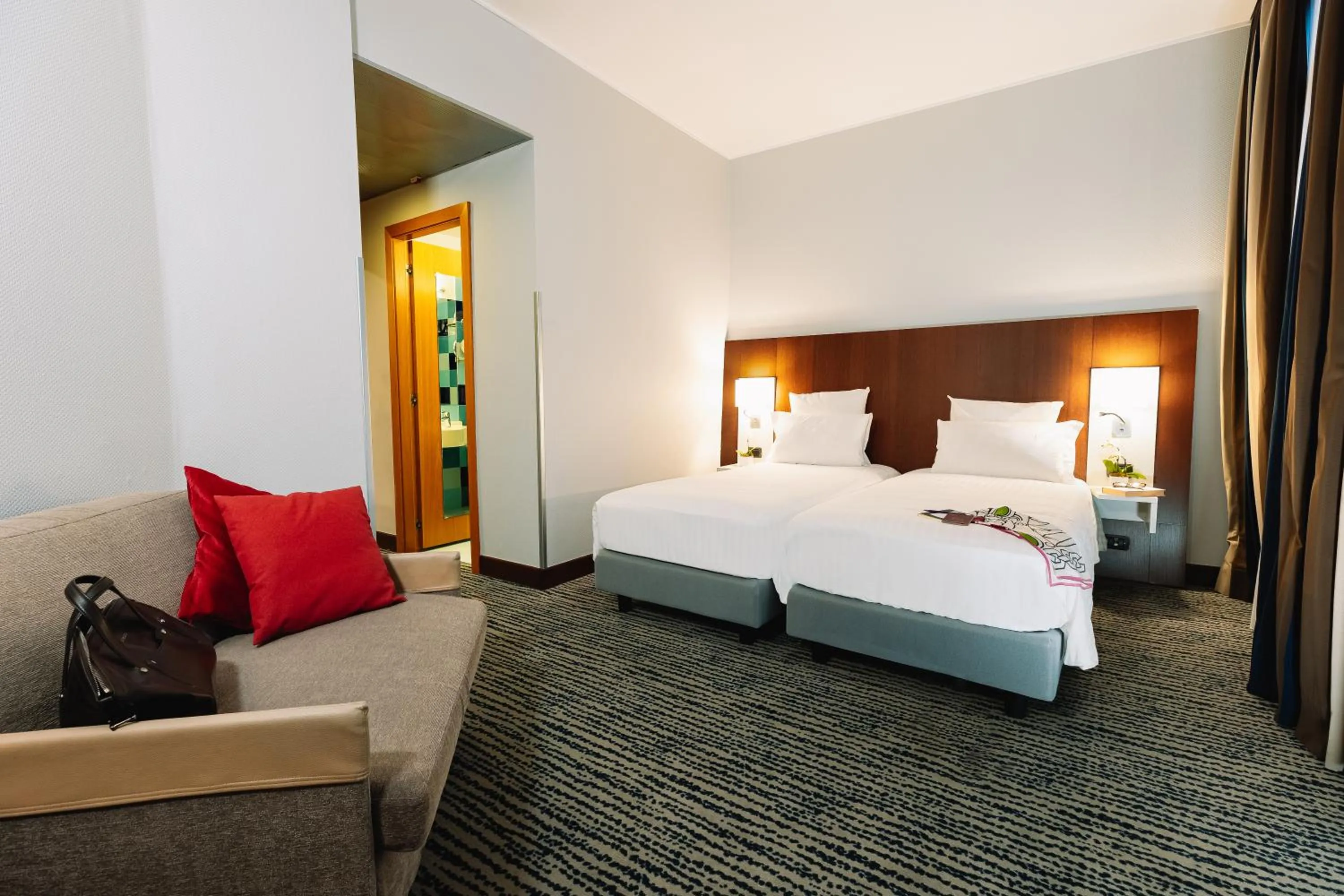 Bedroom, Bed in Mercure Roma Piazza Bologna