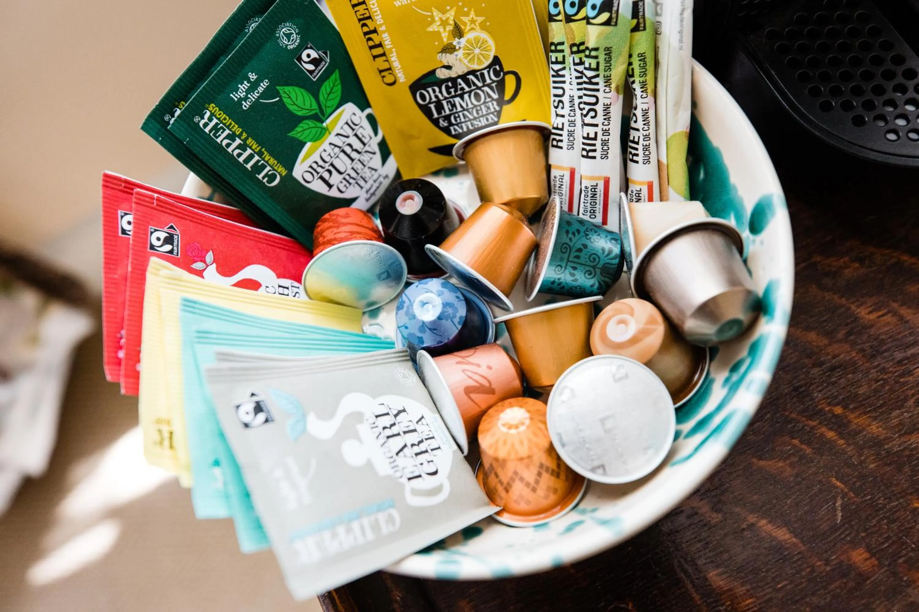 Coffee/tea facilities in Fortuna Spinoza