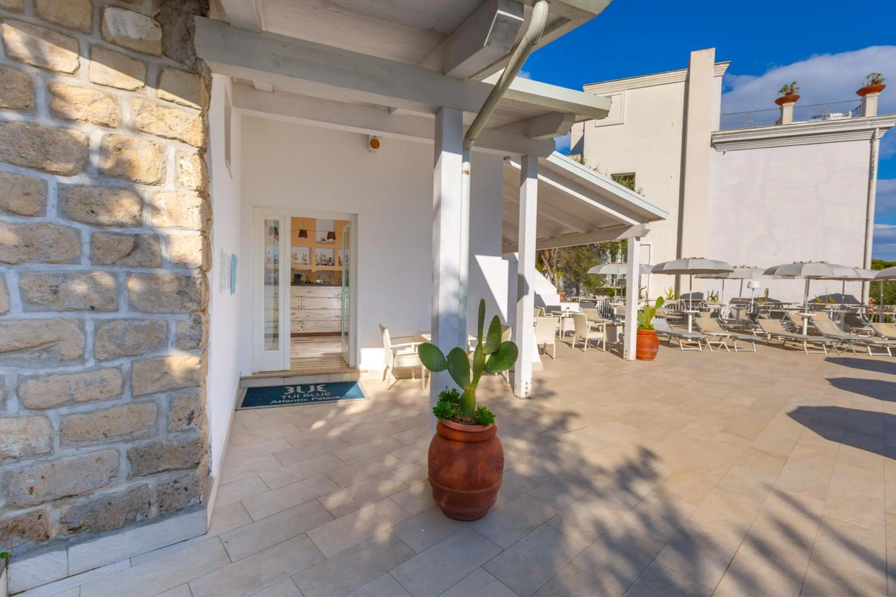 Swimming pool in Atlantic Palace Hotel