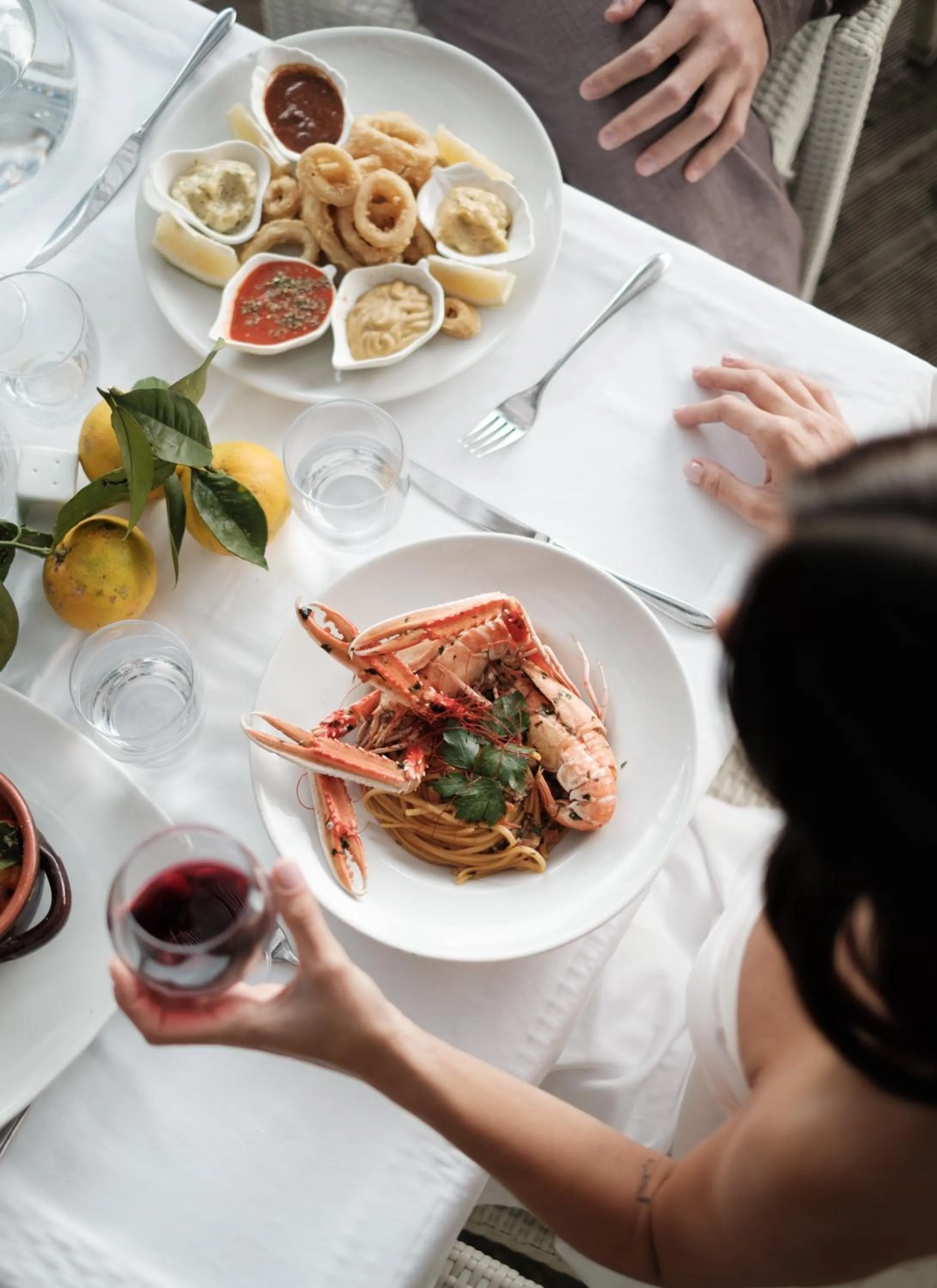 Restaurant/places to eat in Atlantic Palace Hotel