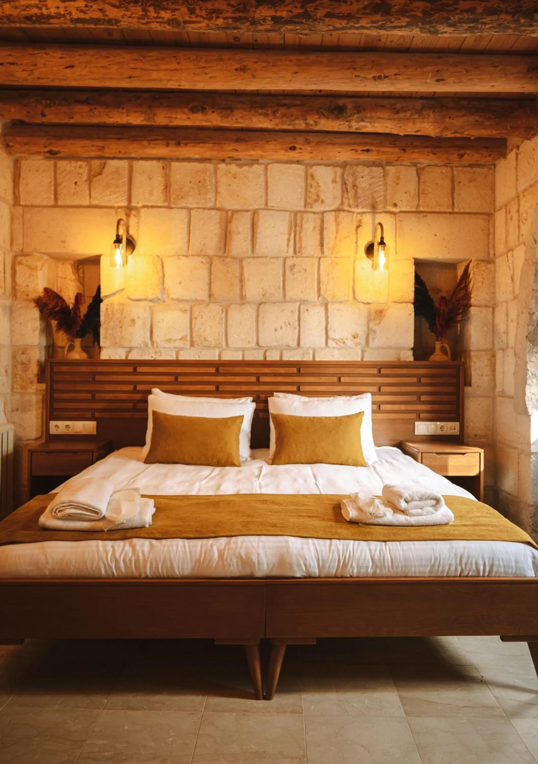 Bed in Juno Cappadocia
