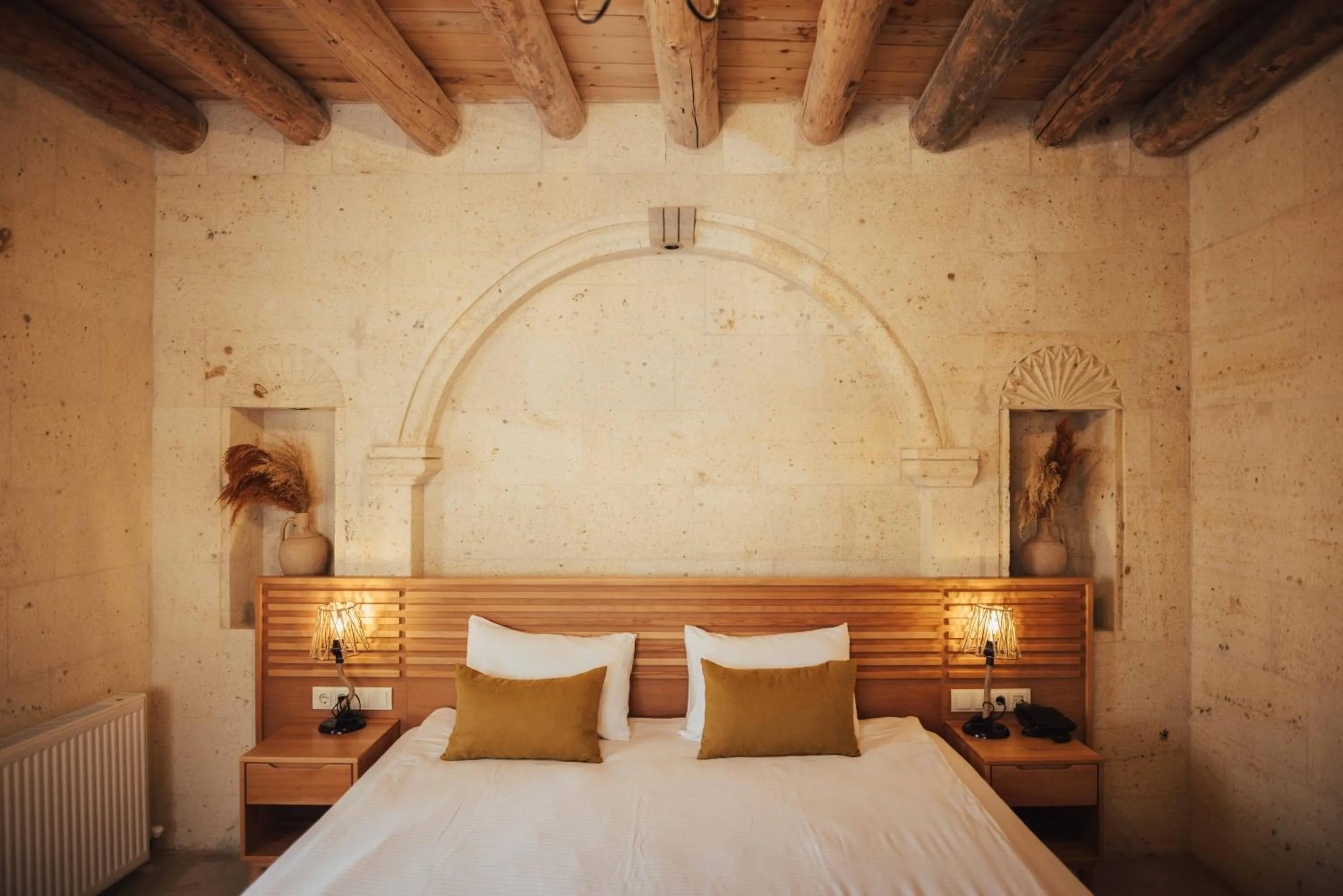 Bed in Juno Cappadocia