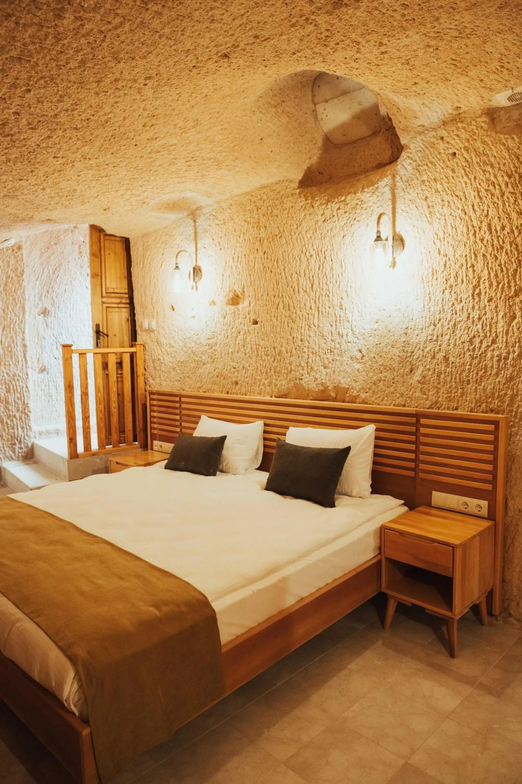 Bed in Juno Cappadocia