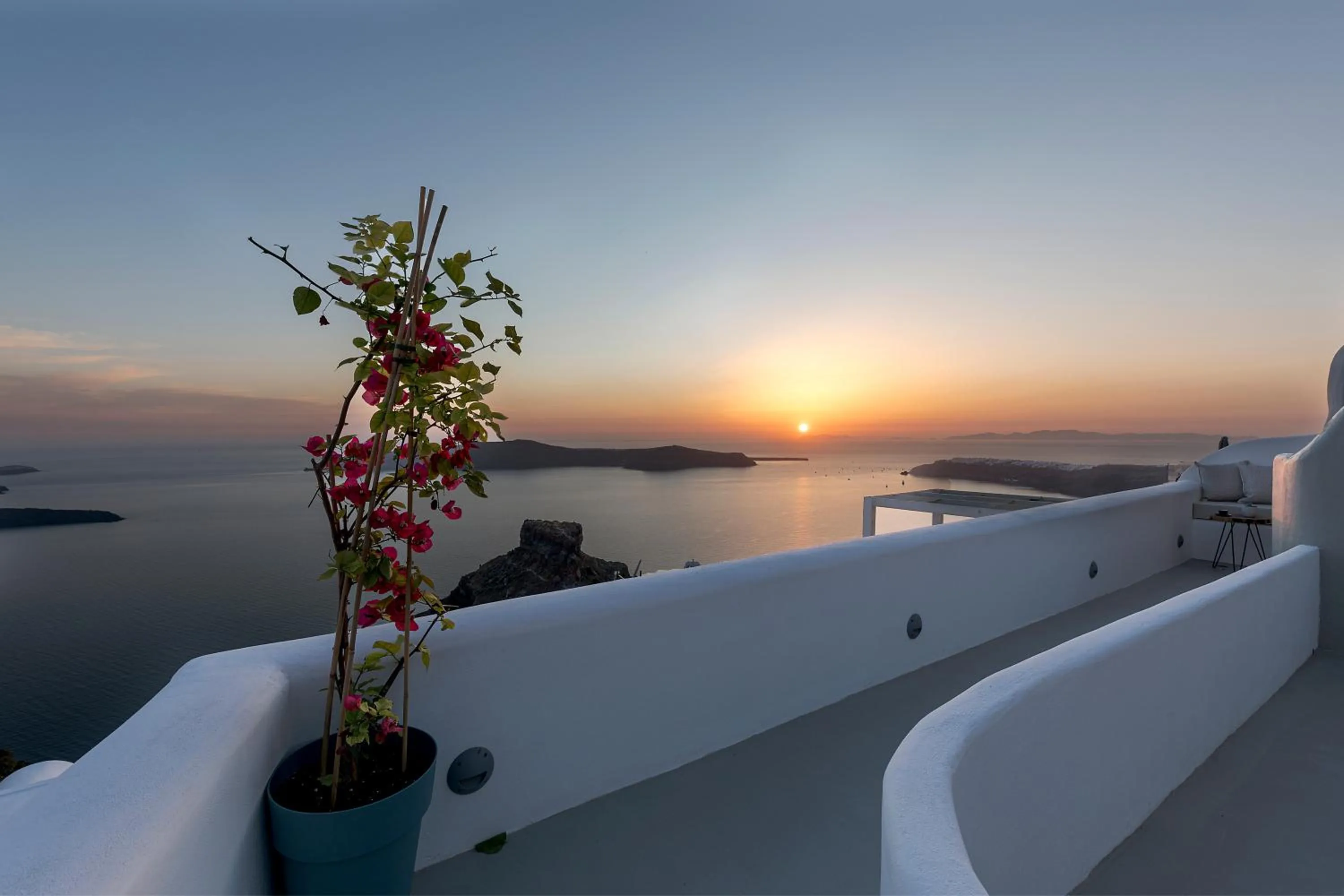 Sea view in Kaleidoscope Imerovigli Suites