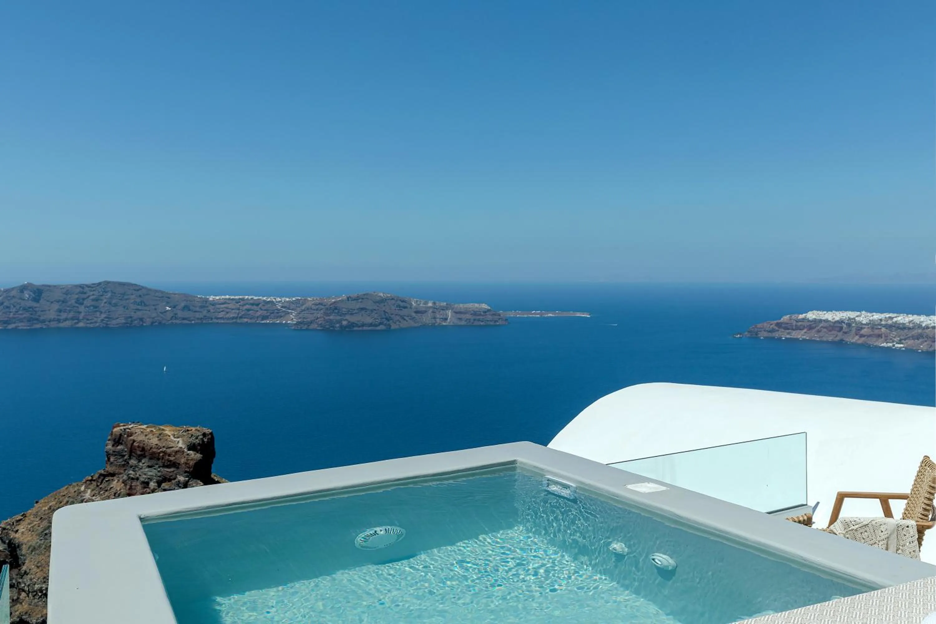 Sea view in Kaleidoscope Imerovigli Suites