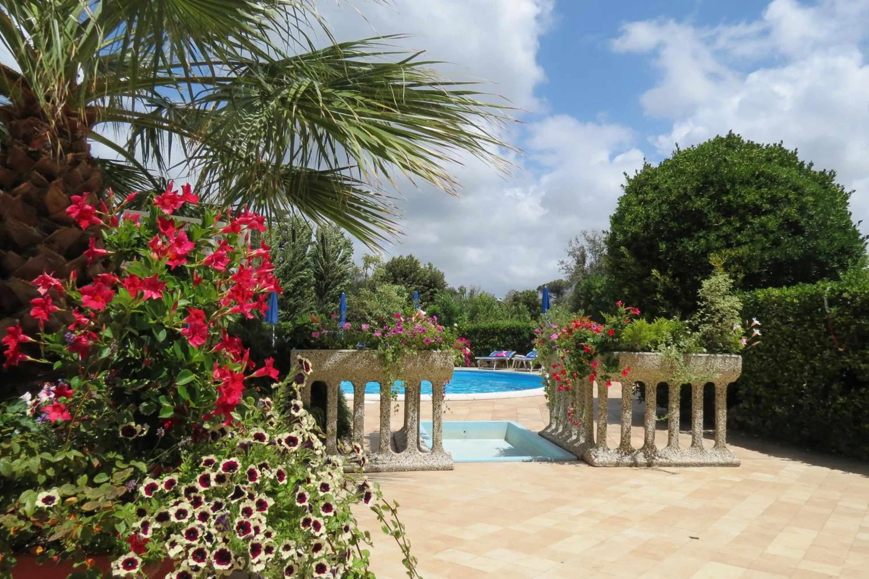 Garden in Grand Hotel Golf