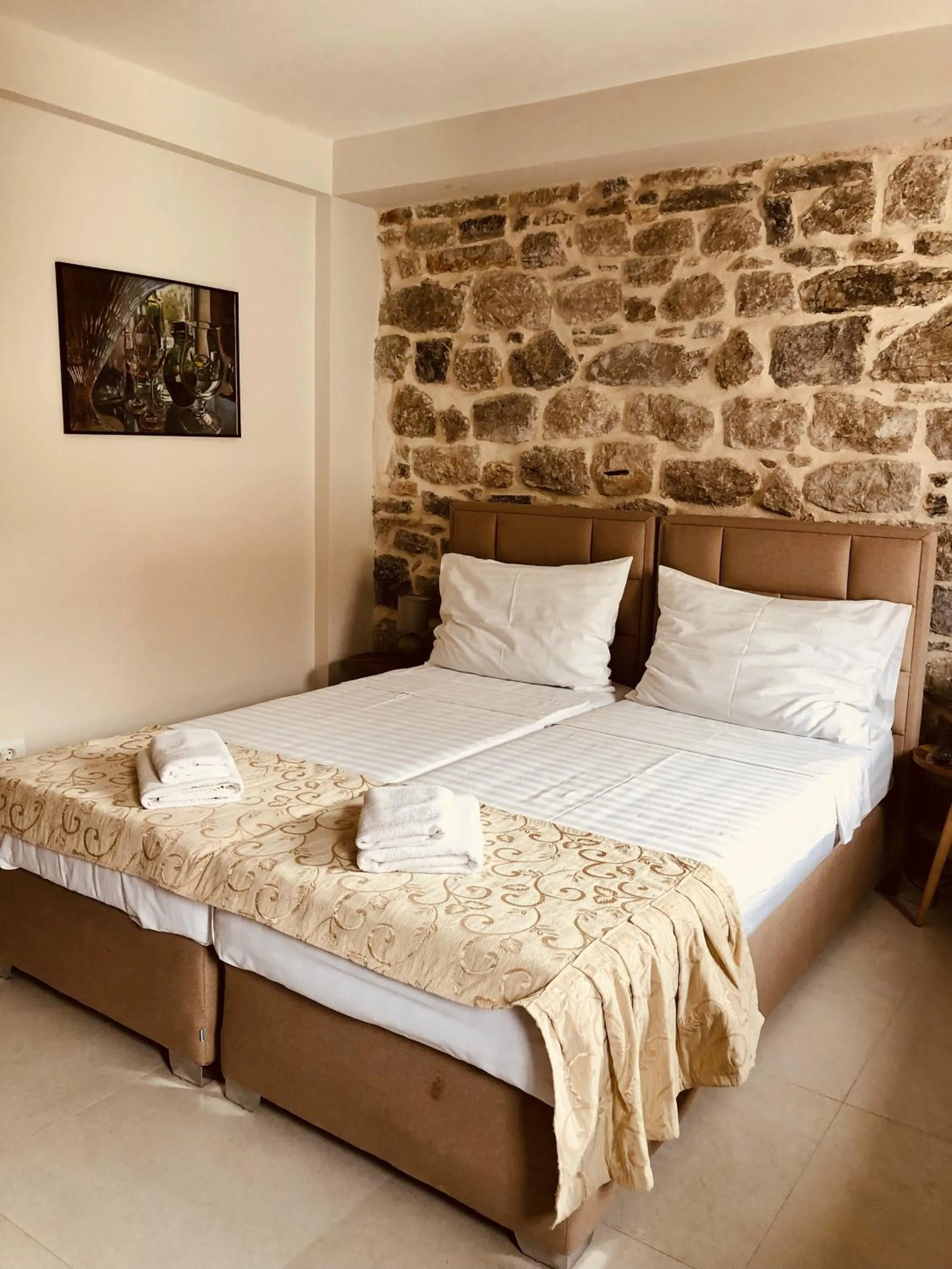 Bed in Guesthouse Giraffe