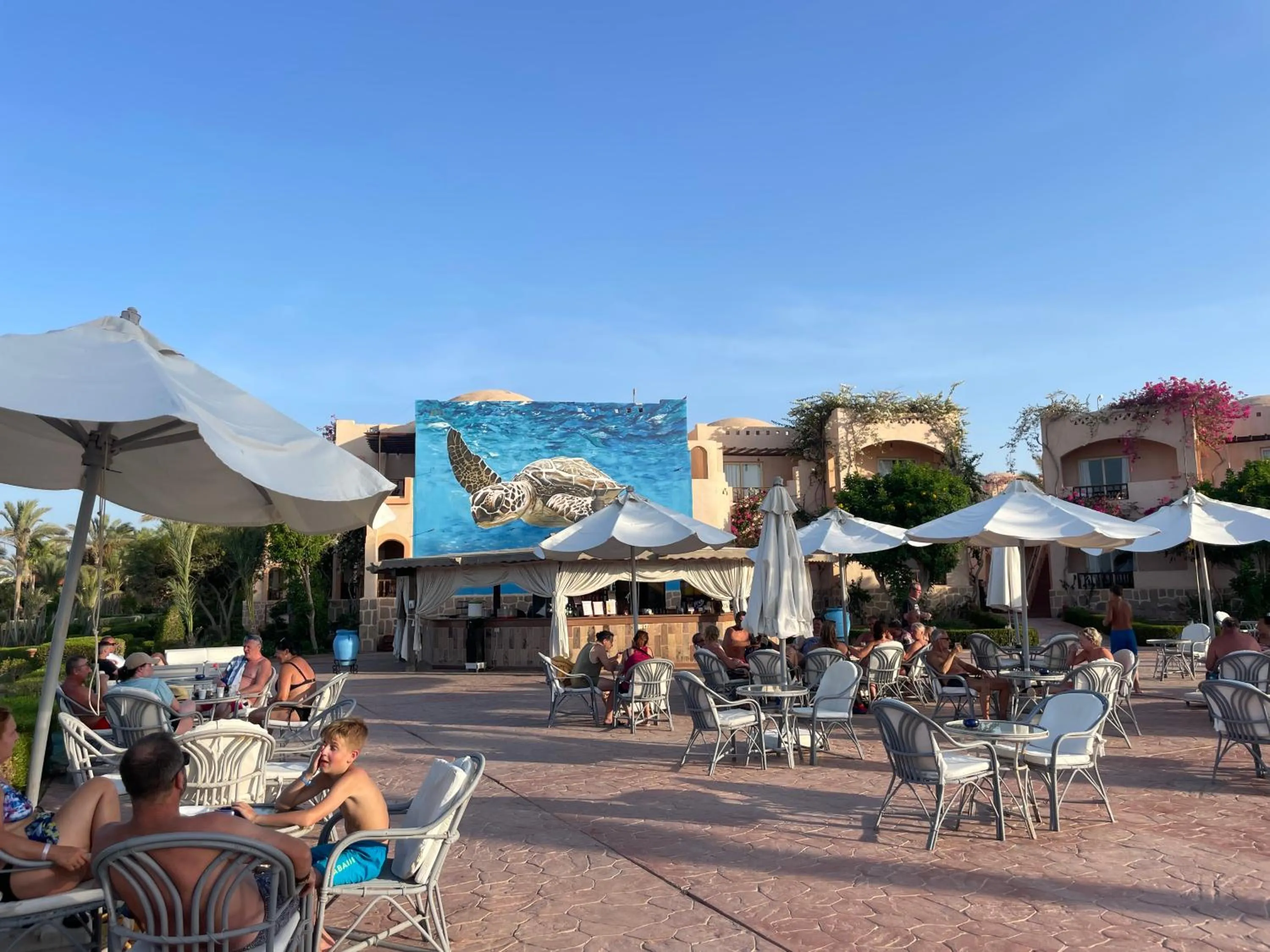 Patio in Dream Lagoon Resort & Aqua Park