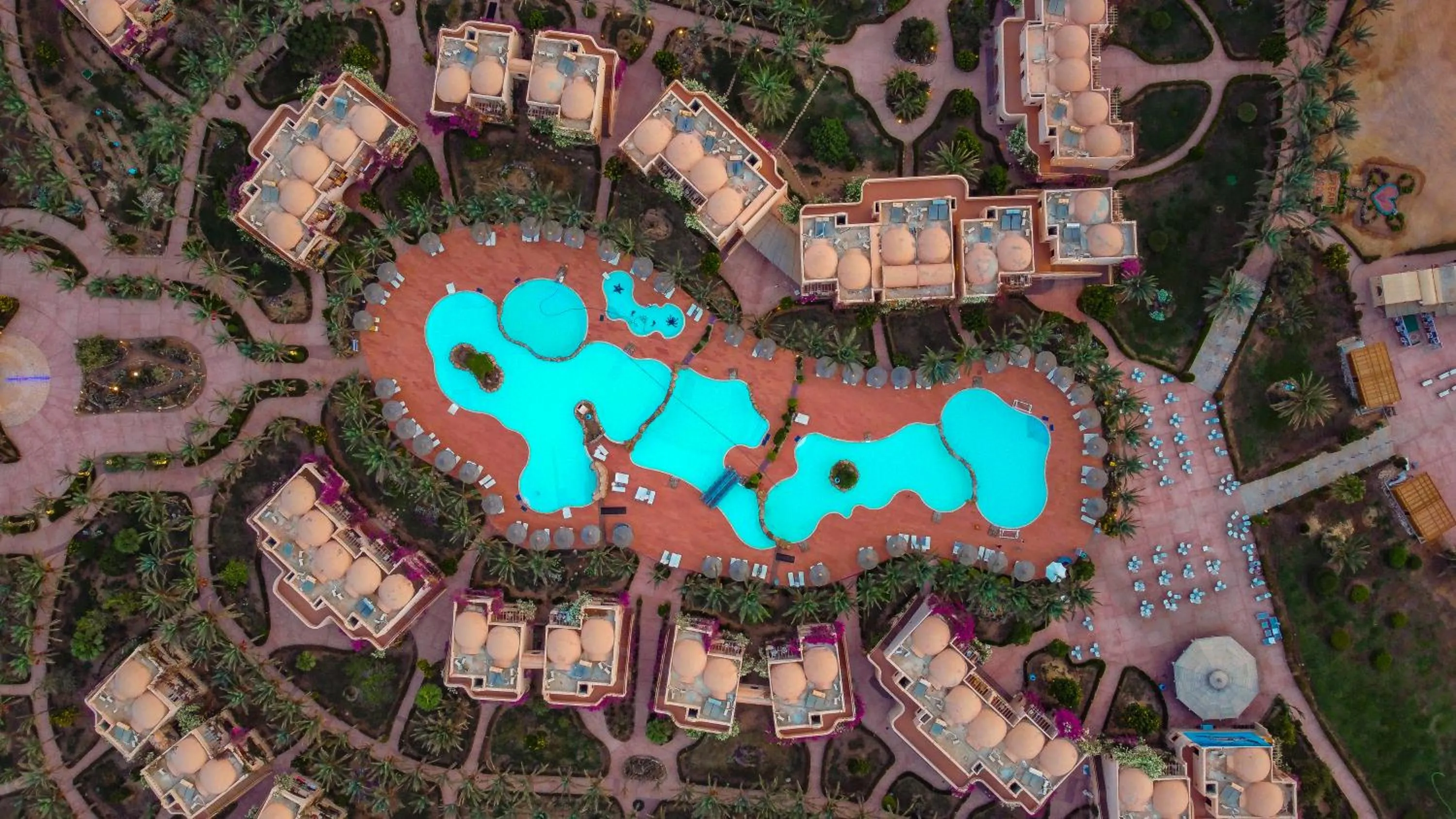 Pool view in Dream Lagoon Resort & Aqua Park