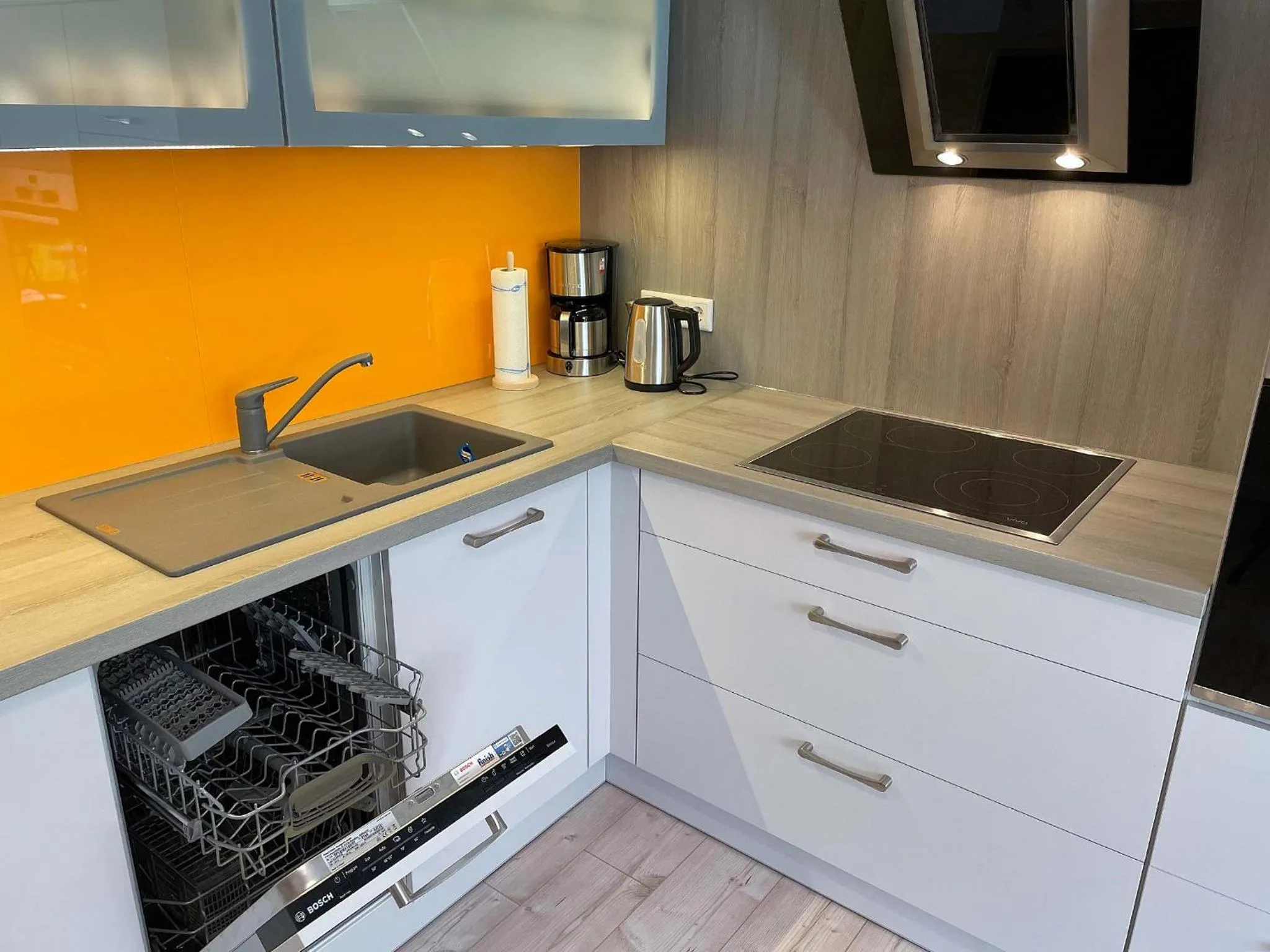 Kitchen or kitchenette in Marions Apartments Greetsiel