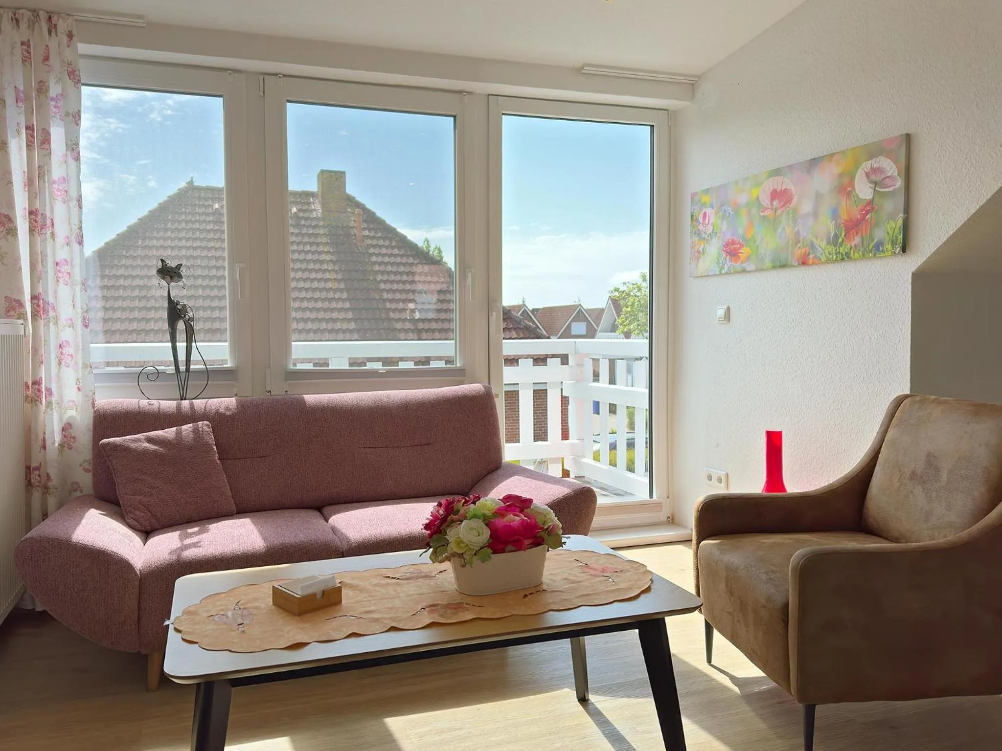 Balcony/Terrace in Marions Apartments Greetsiel