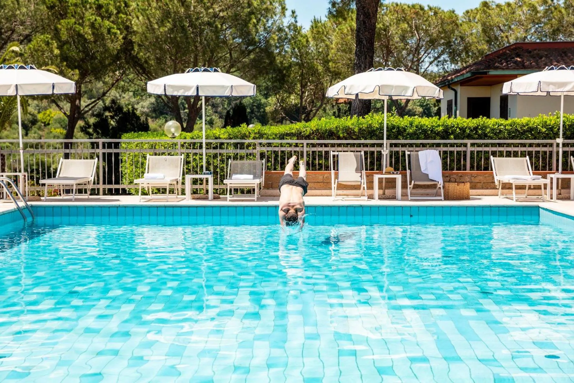 Swimming pool in Argentario Osa Resort