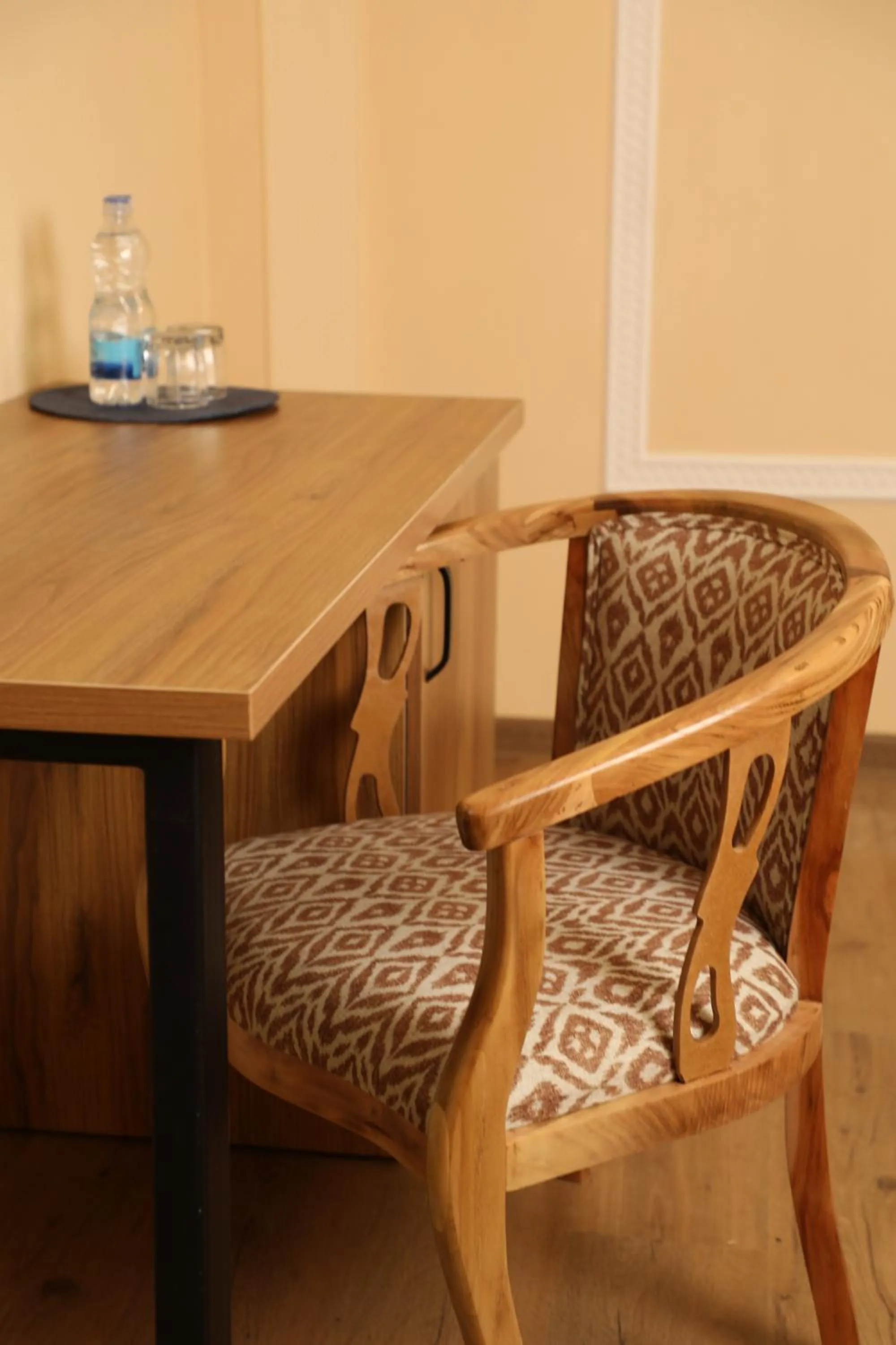 Seating area in Zargaron Boutique