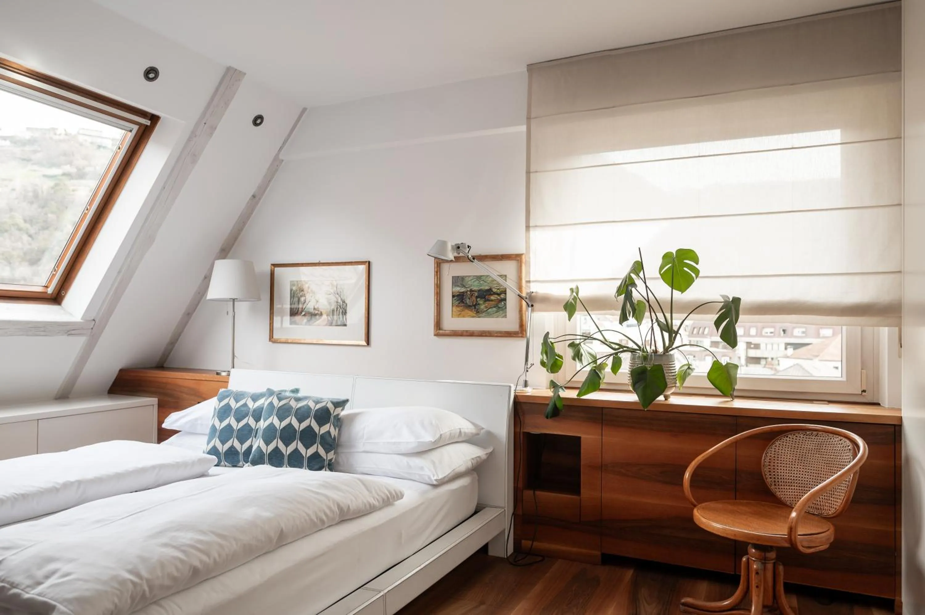 Bed in Hotel Europa Splendid