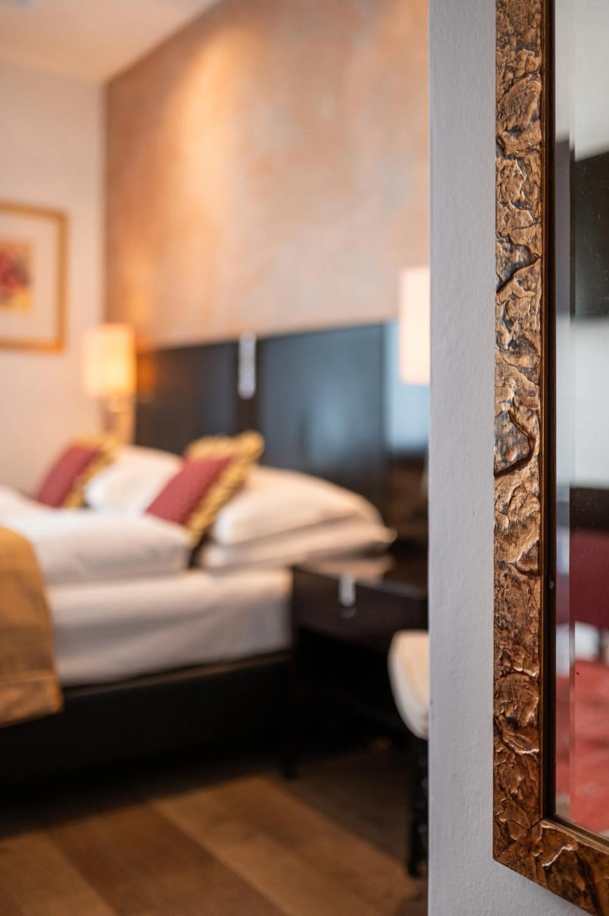 Bedroom, Bed in Hotel Europa Splendid