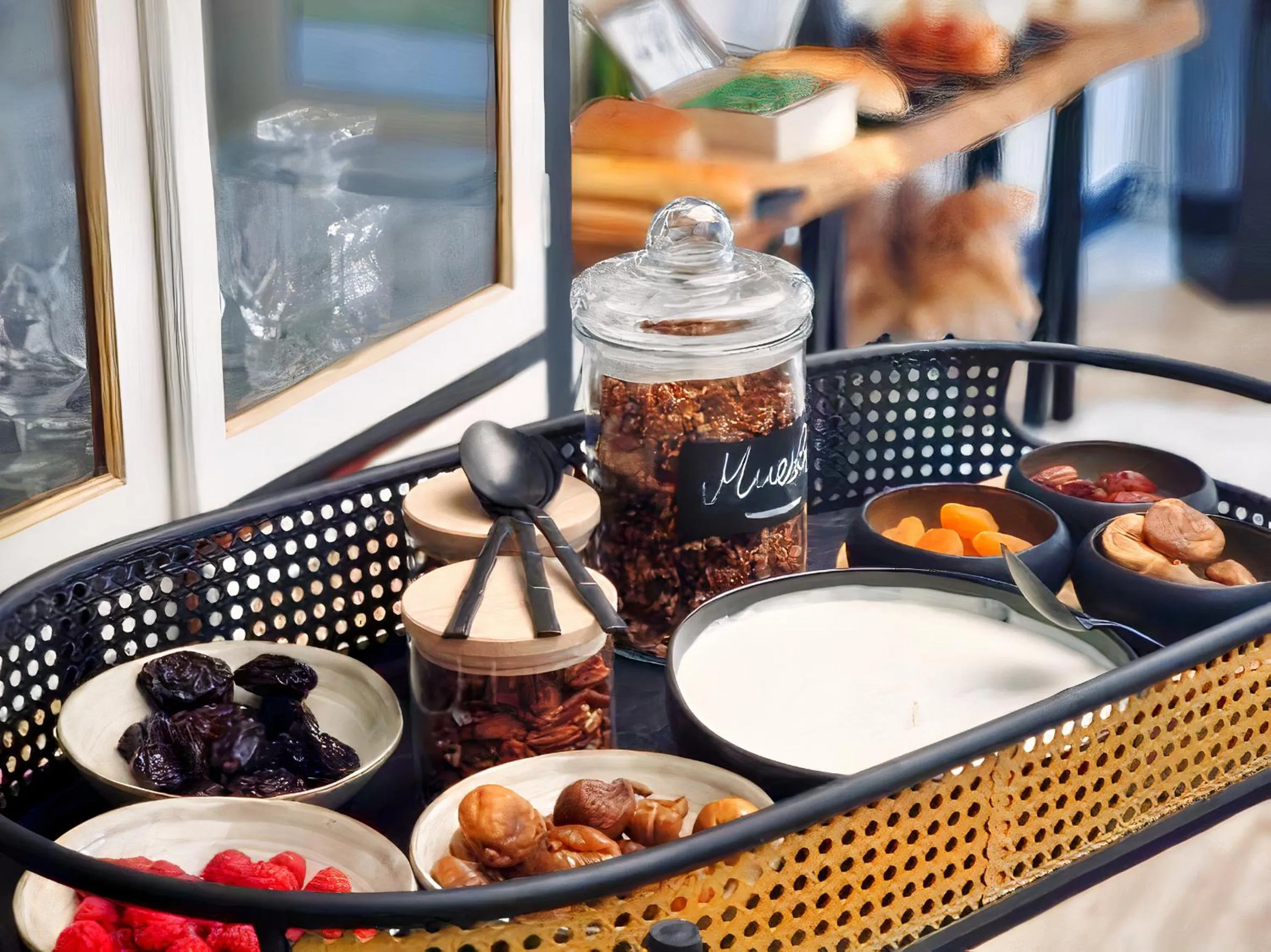 Breakfast in La Parenthèse du Las, Maison d'hôtes avec Piscine et Spa