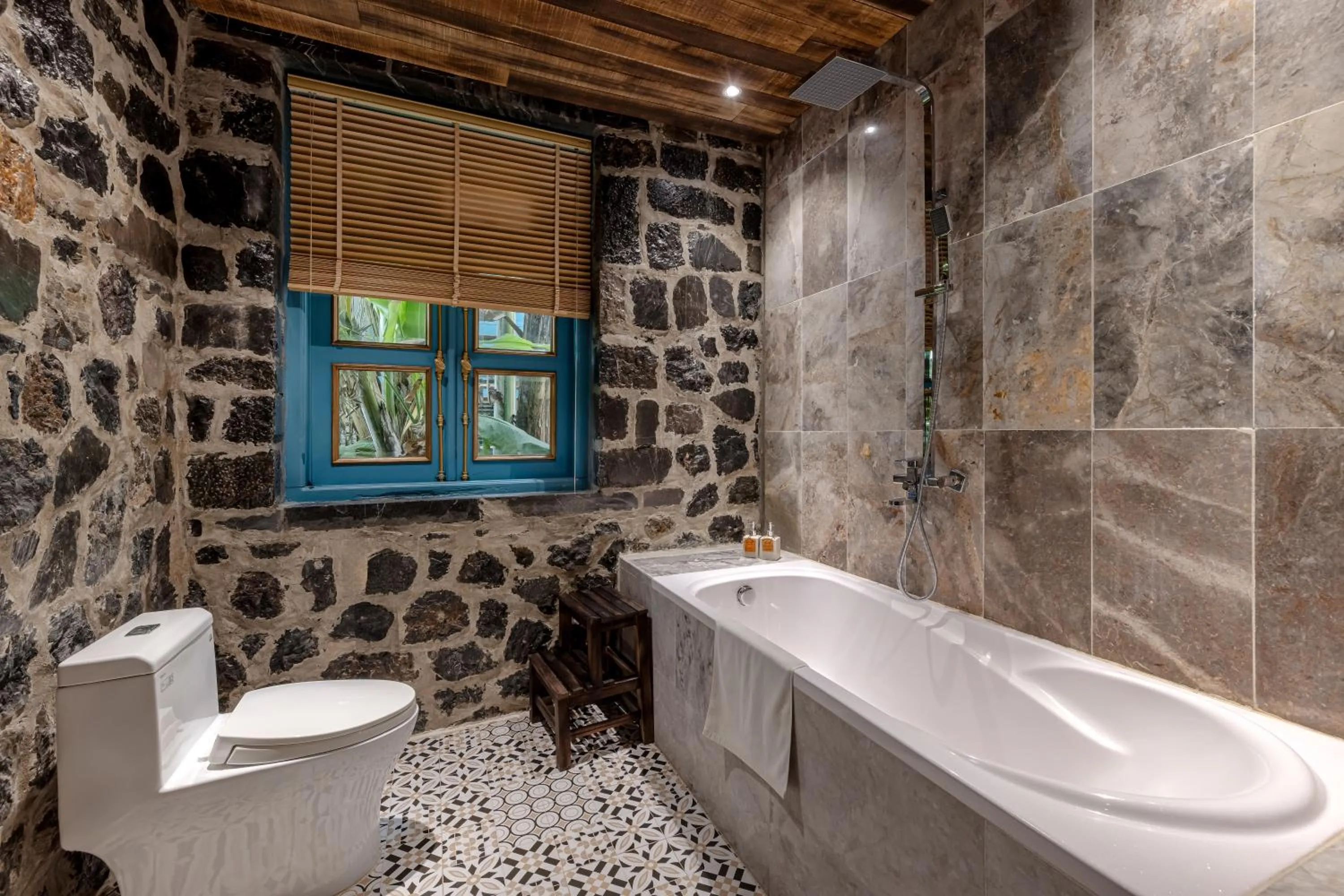 Bathroom in ChezCao Rice Field Ecolodge Ninh Binh