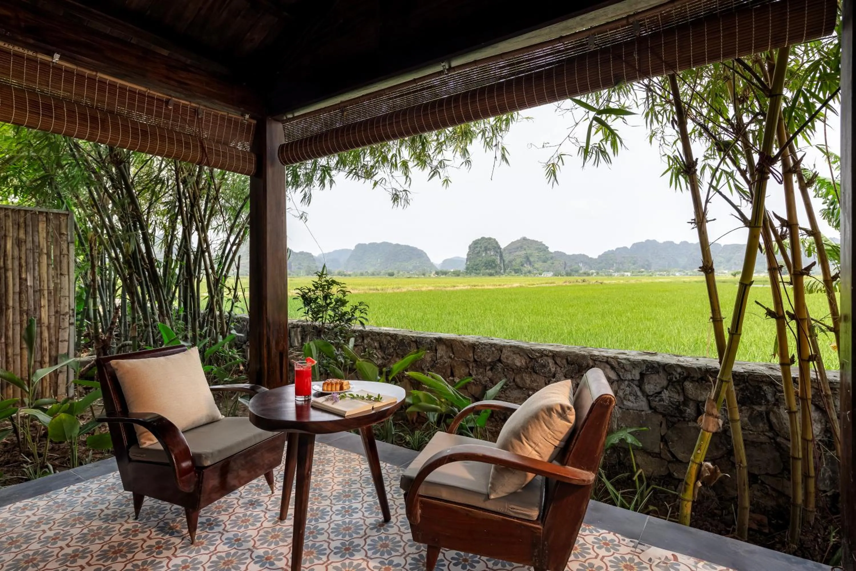 Spring in ChezCao Rice Field Ecolodge Ninh Binh