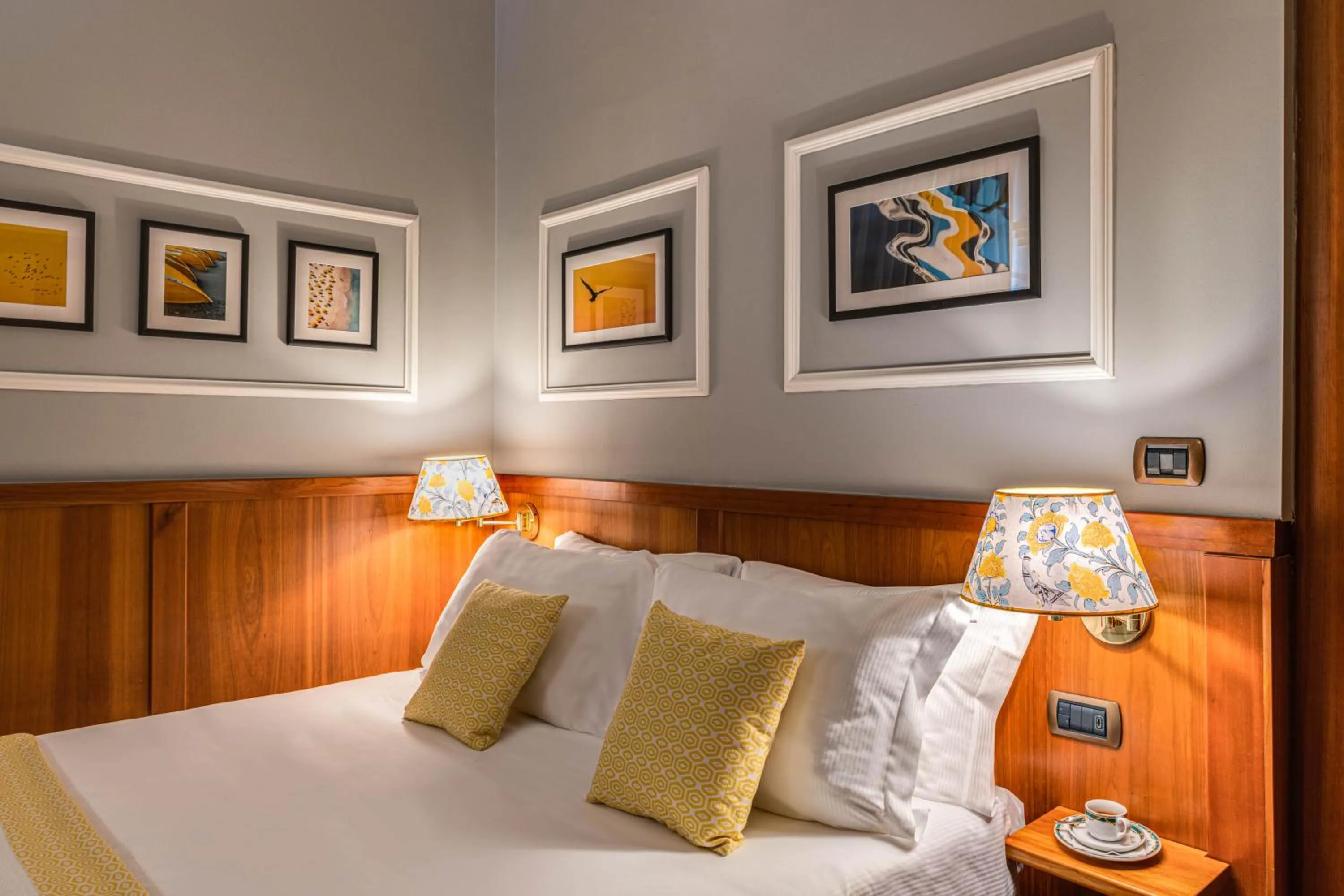 Bed in Hotel Vis à Vis