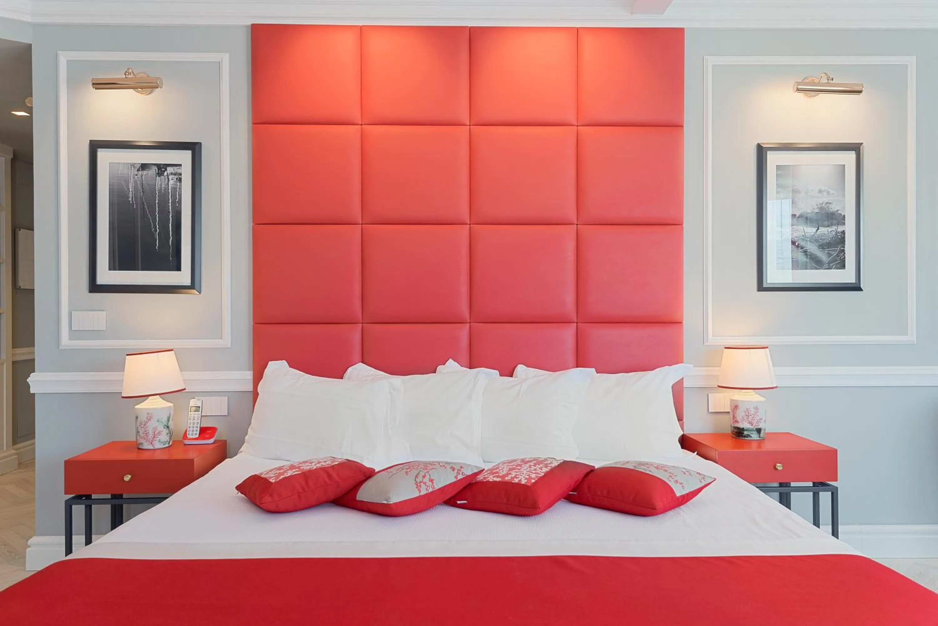 Bed in Hotel Vis à Vis