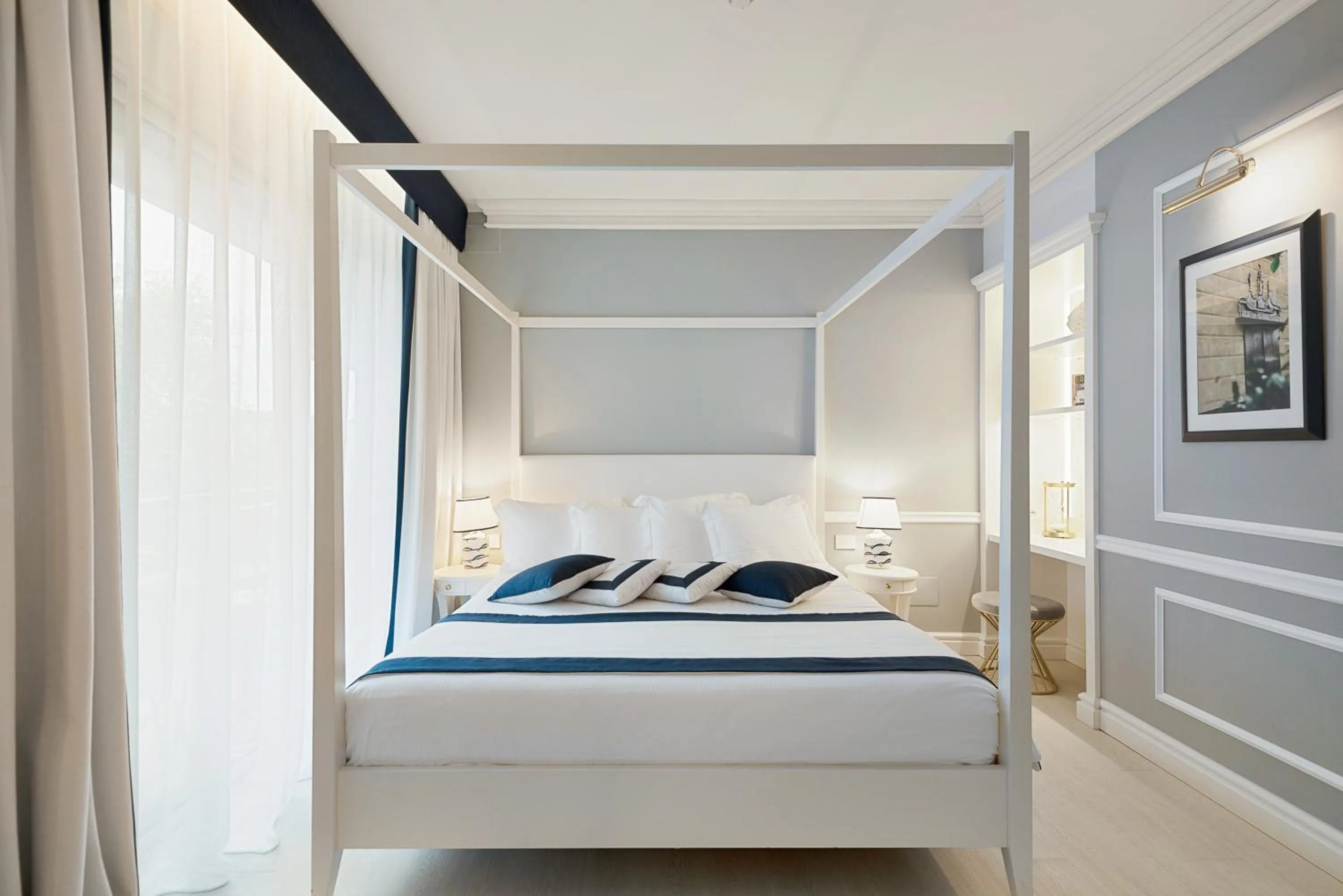 Bed in Hotel Vis à Vis