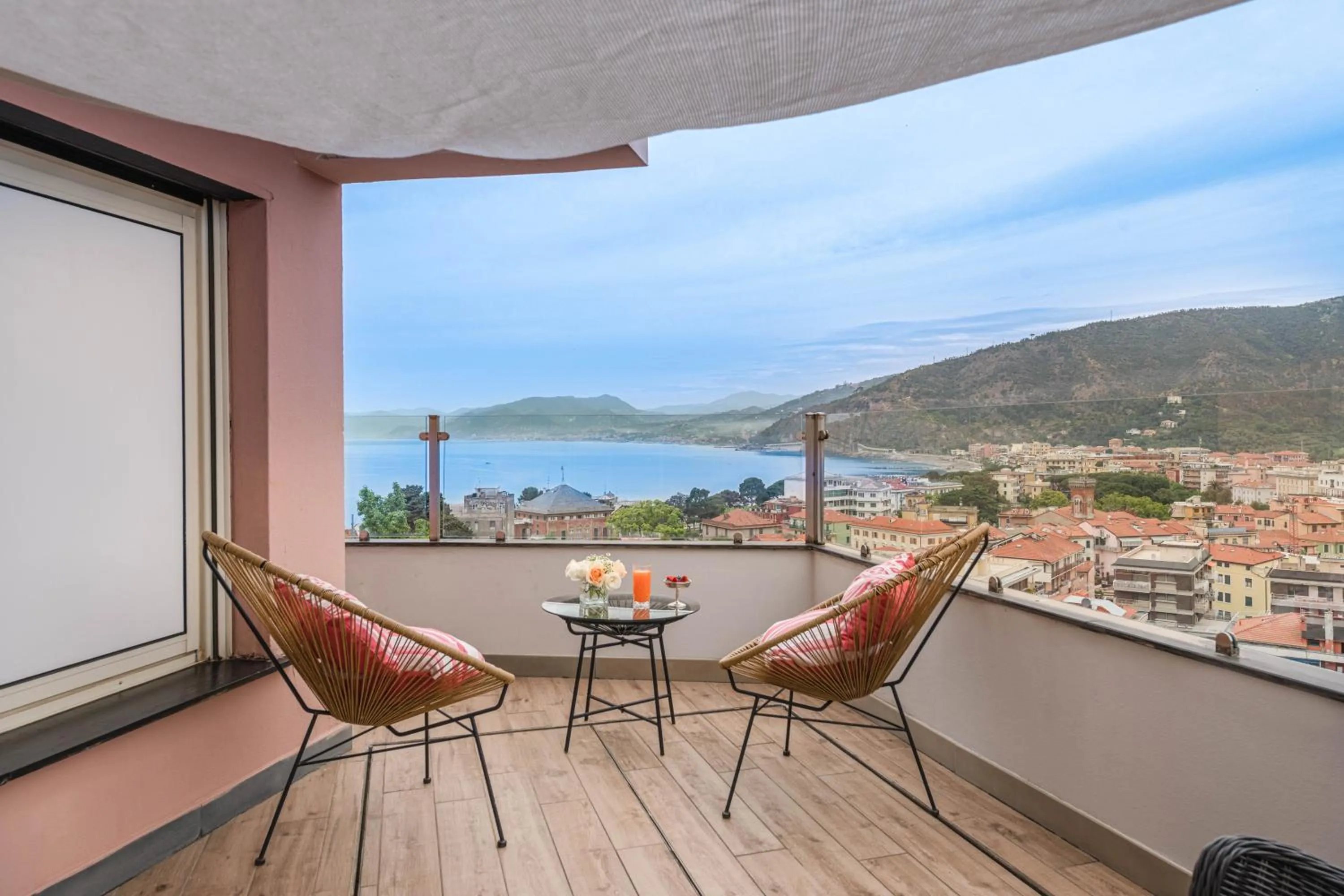 Balcony/Terrace in Hotel Vis à Vis