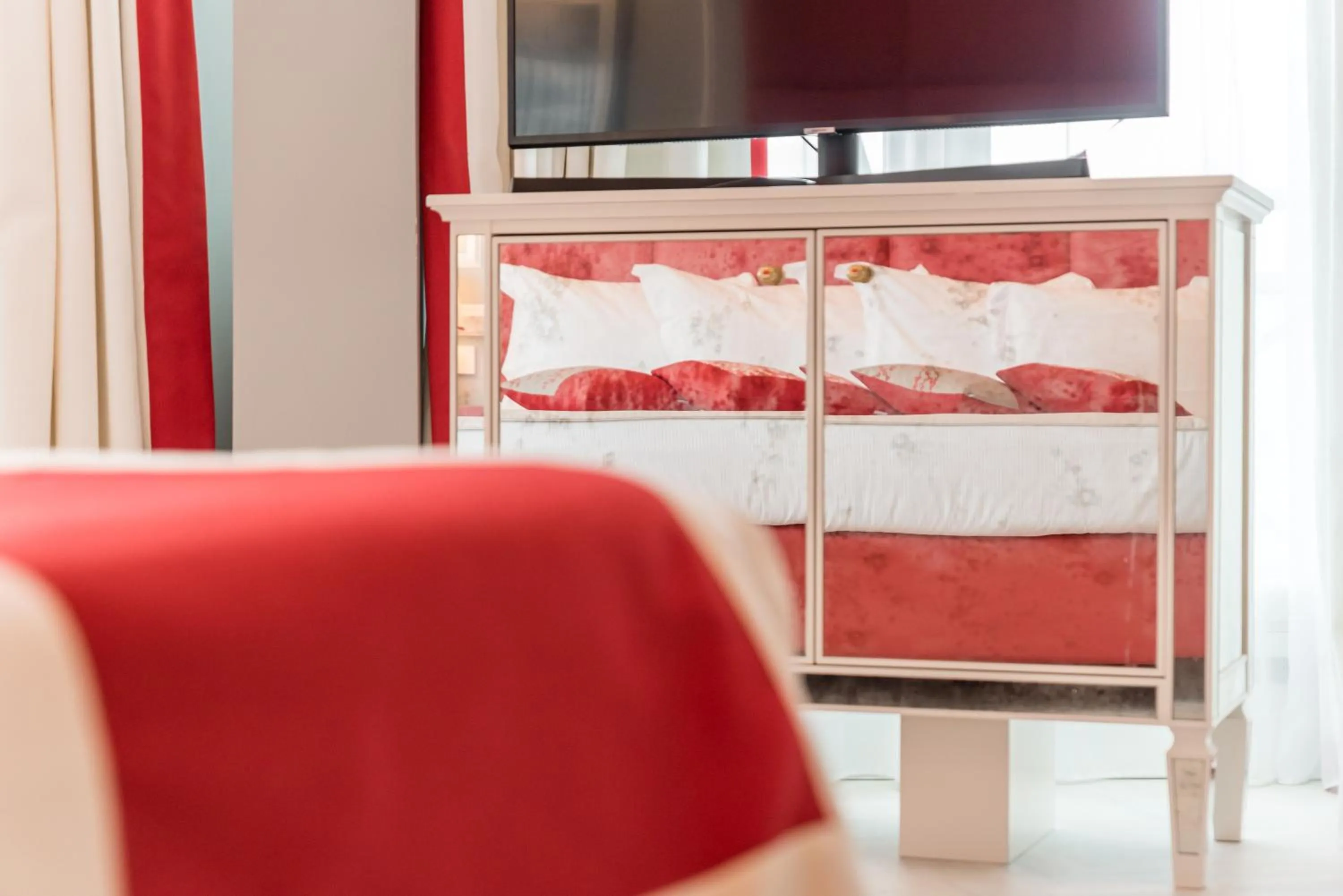 Bed in Hotel Vis à Vis