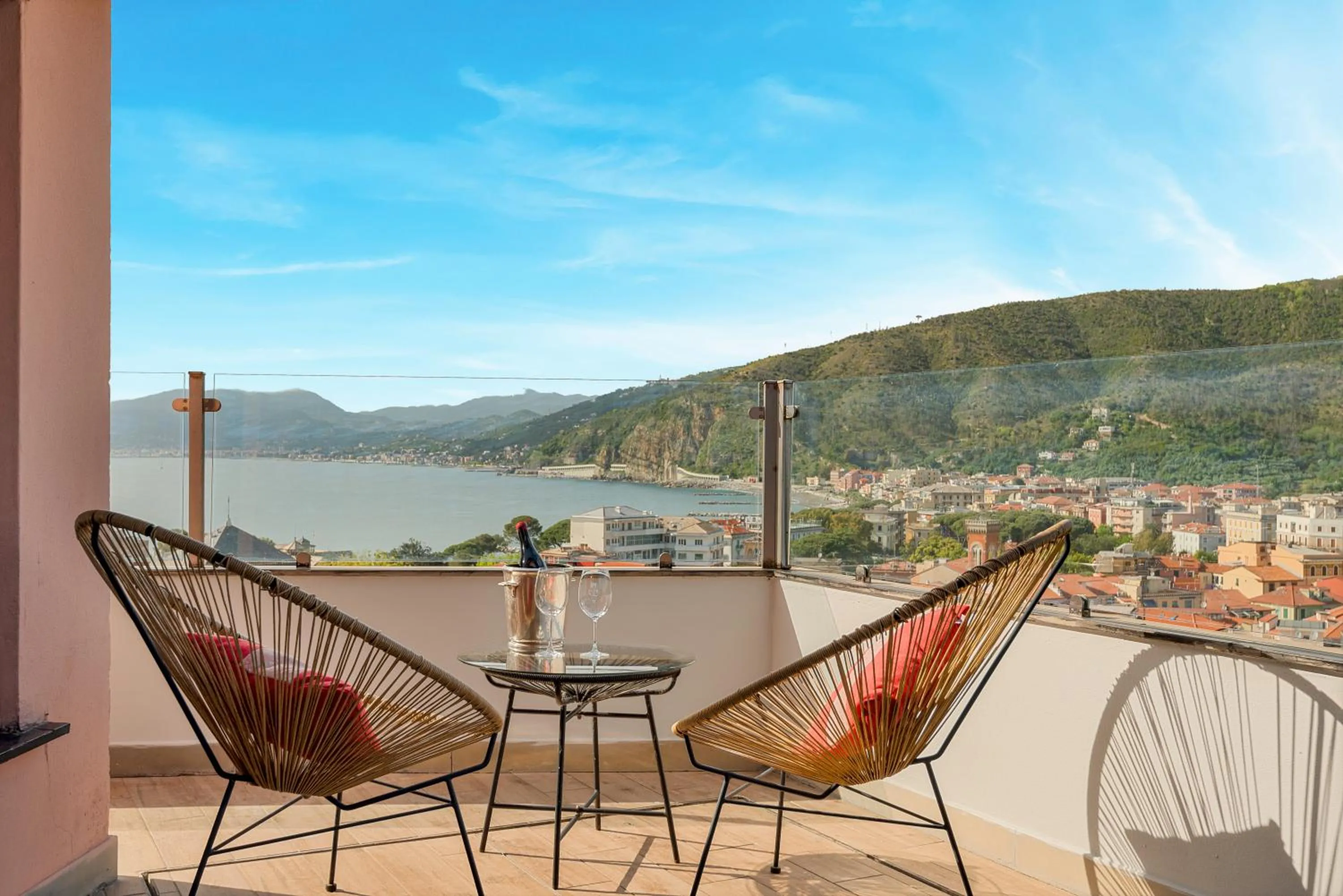 Balcony/Terrace in Hotel Vis à Vis