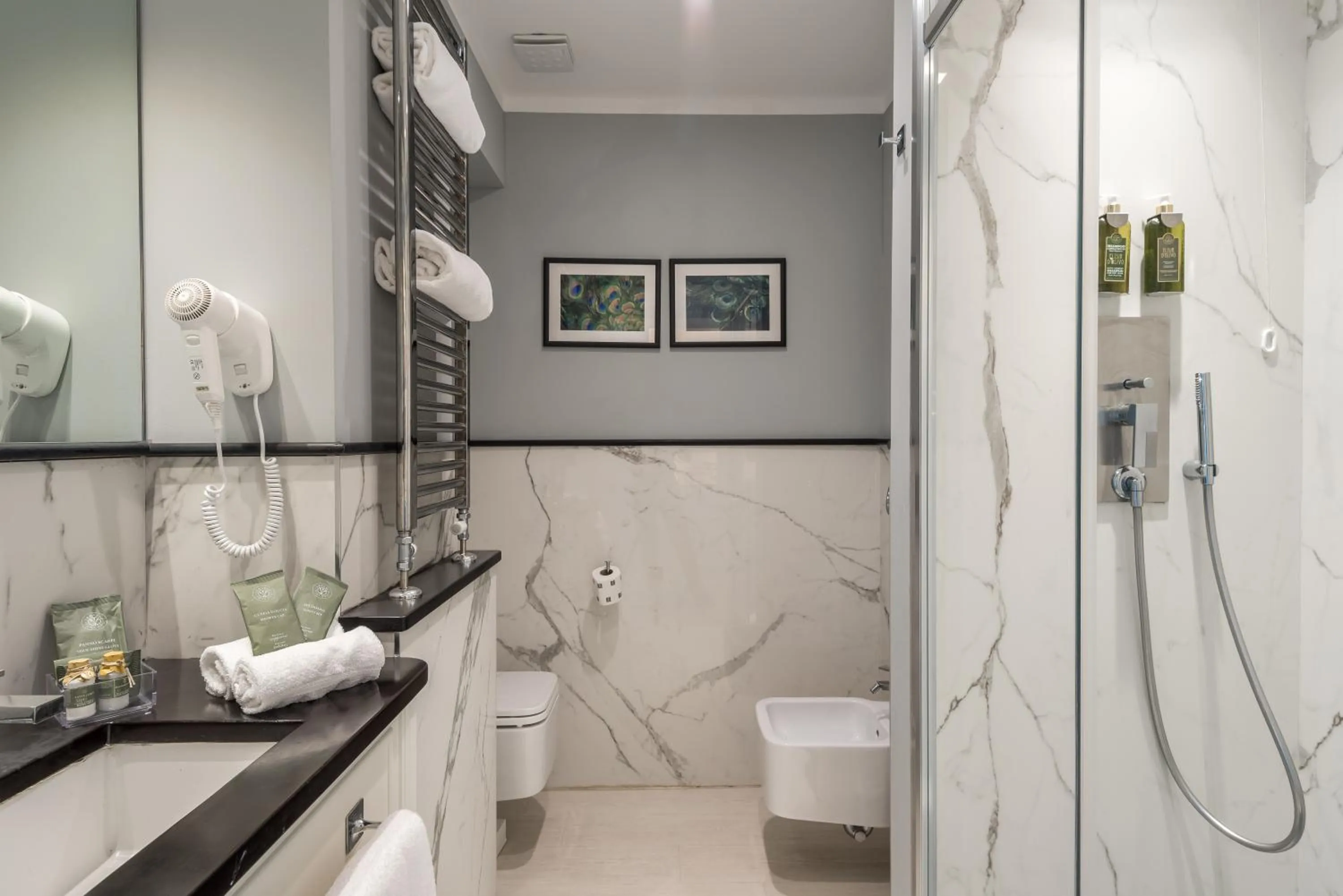 Bathroom in Hotel Vis à Vis