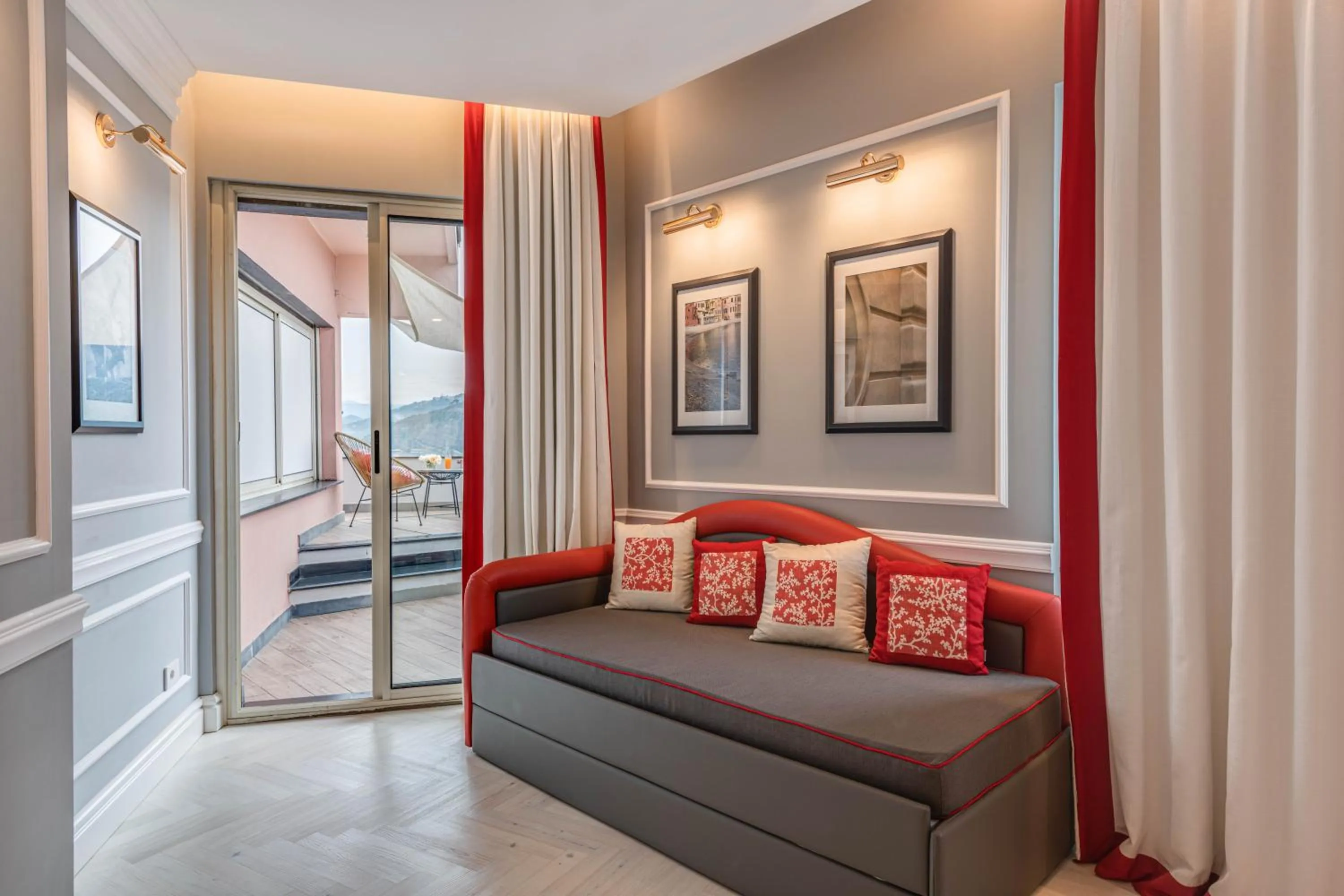 Balcony/Terrace in Hotel Vis à Vis