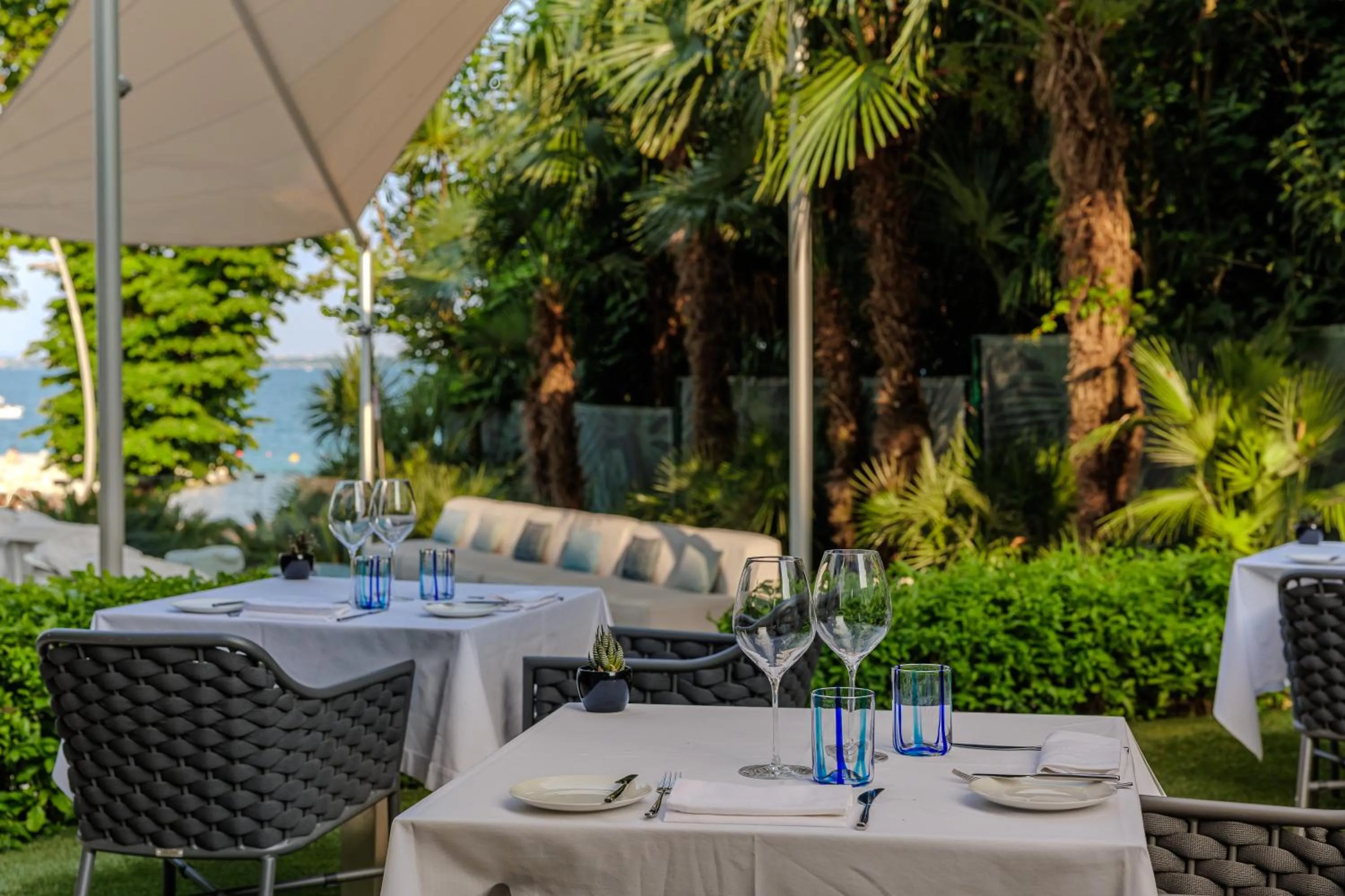 Restaurant/places to eat in Villa Rosa Hotel Desenzano