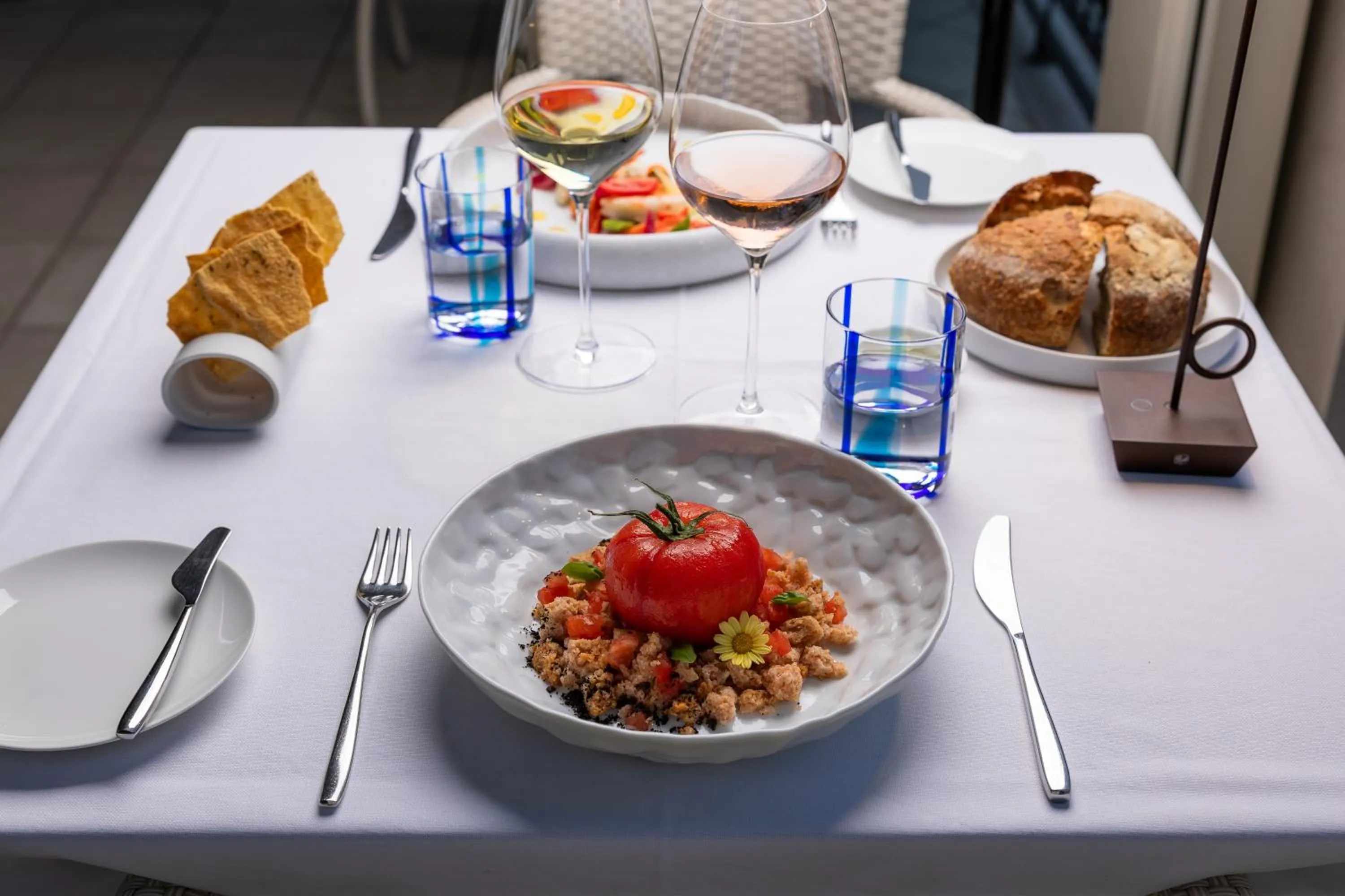 Restaurant/places to eat in Villa Rosa Hotel Desenzano