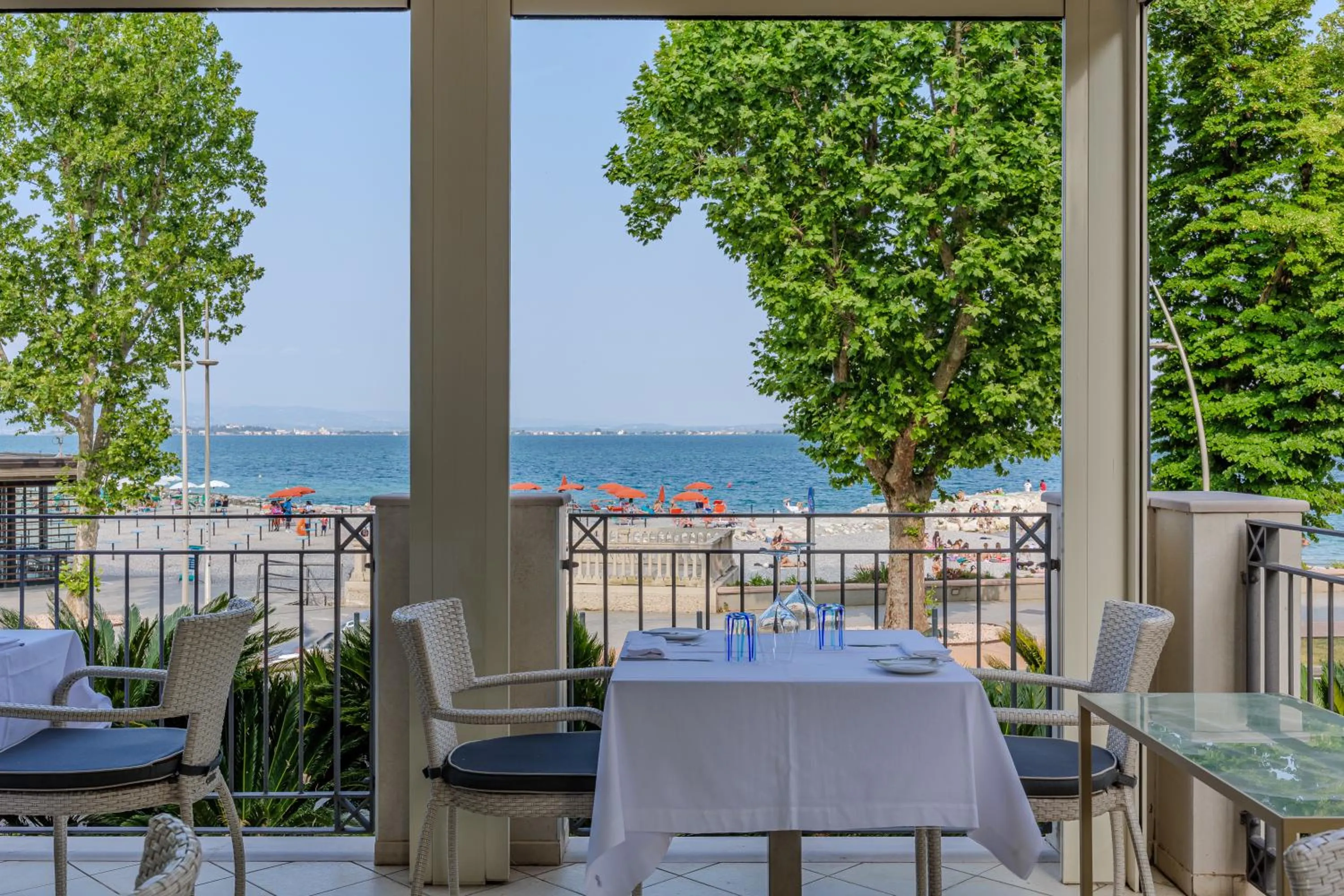 Restaurant/places to eat in Villa Rosa Hotel Desenzano