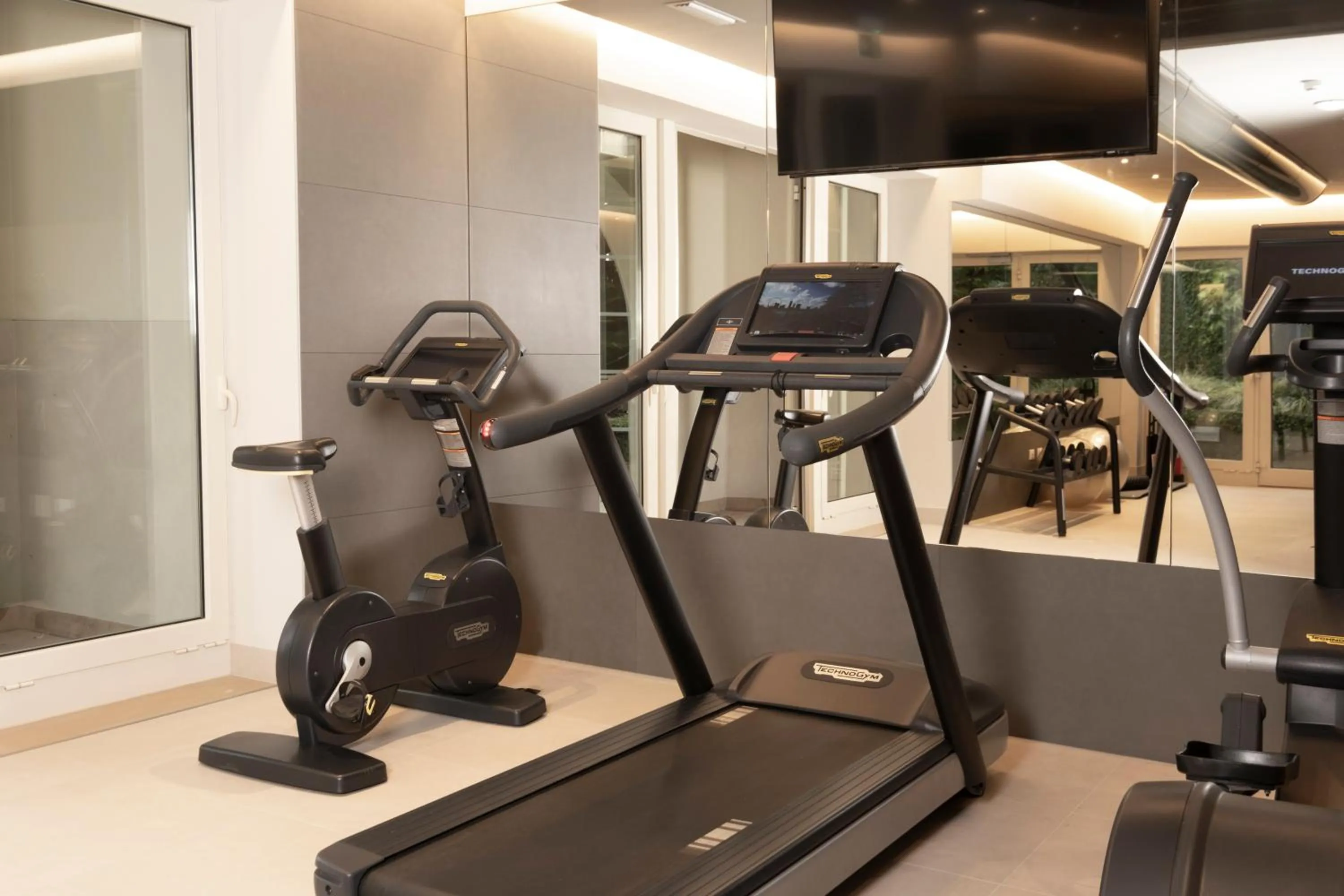 Fitness centre/facilities in Villa Rosa Hotel Desenzano