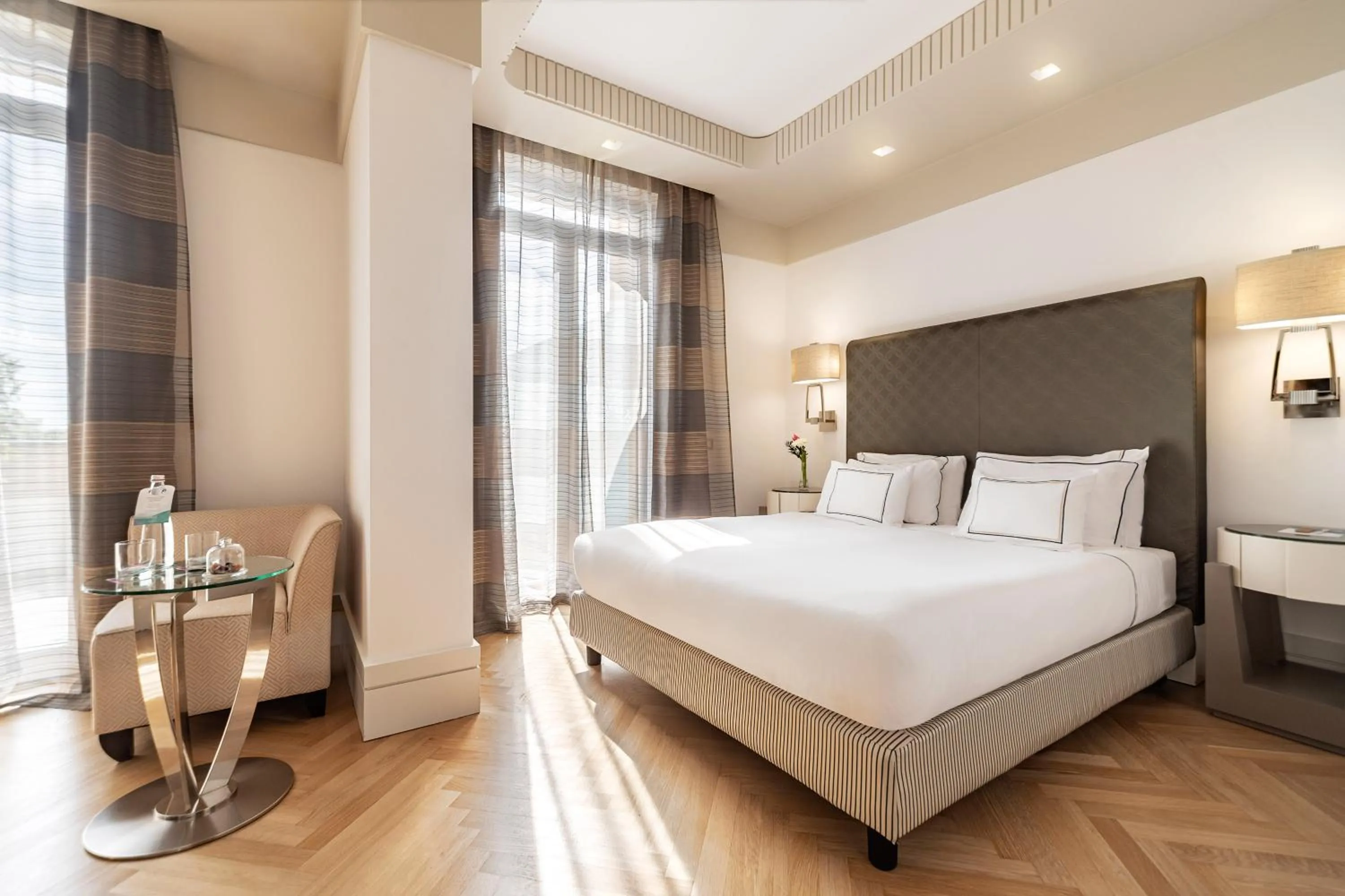 Bed in Meliá Genova