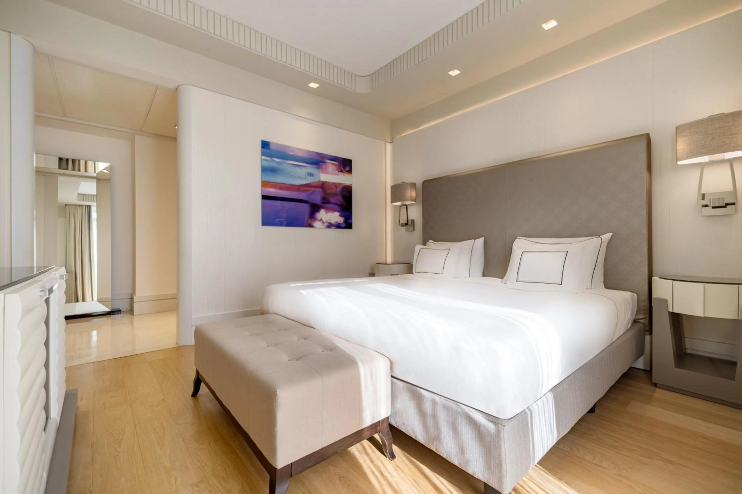 Bed in Meliá Genova