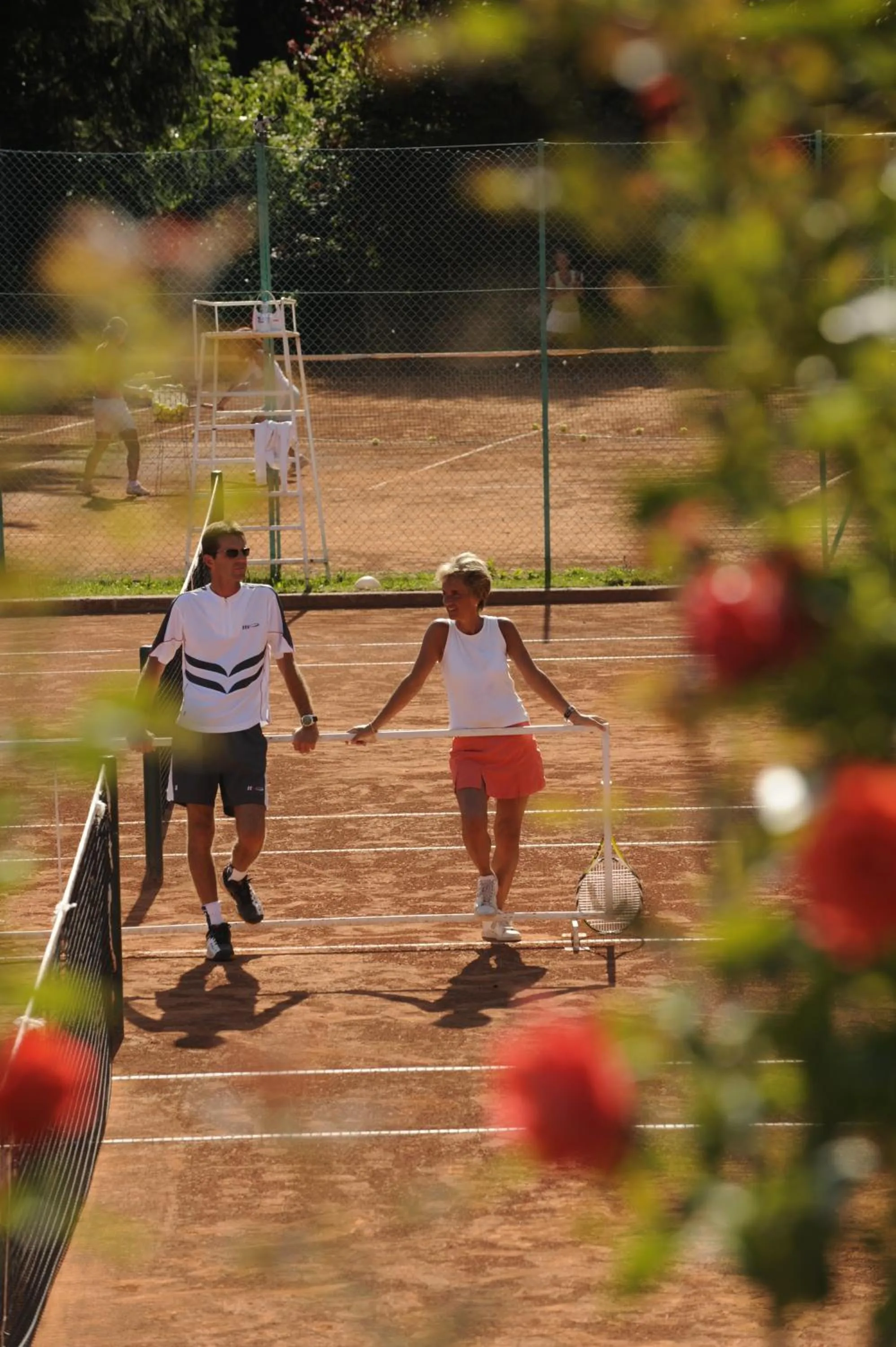 Tennis court in Alp Wellness Sport Hotel Panorama