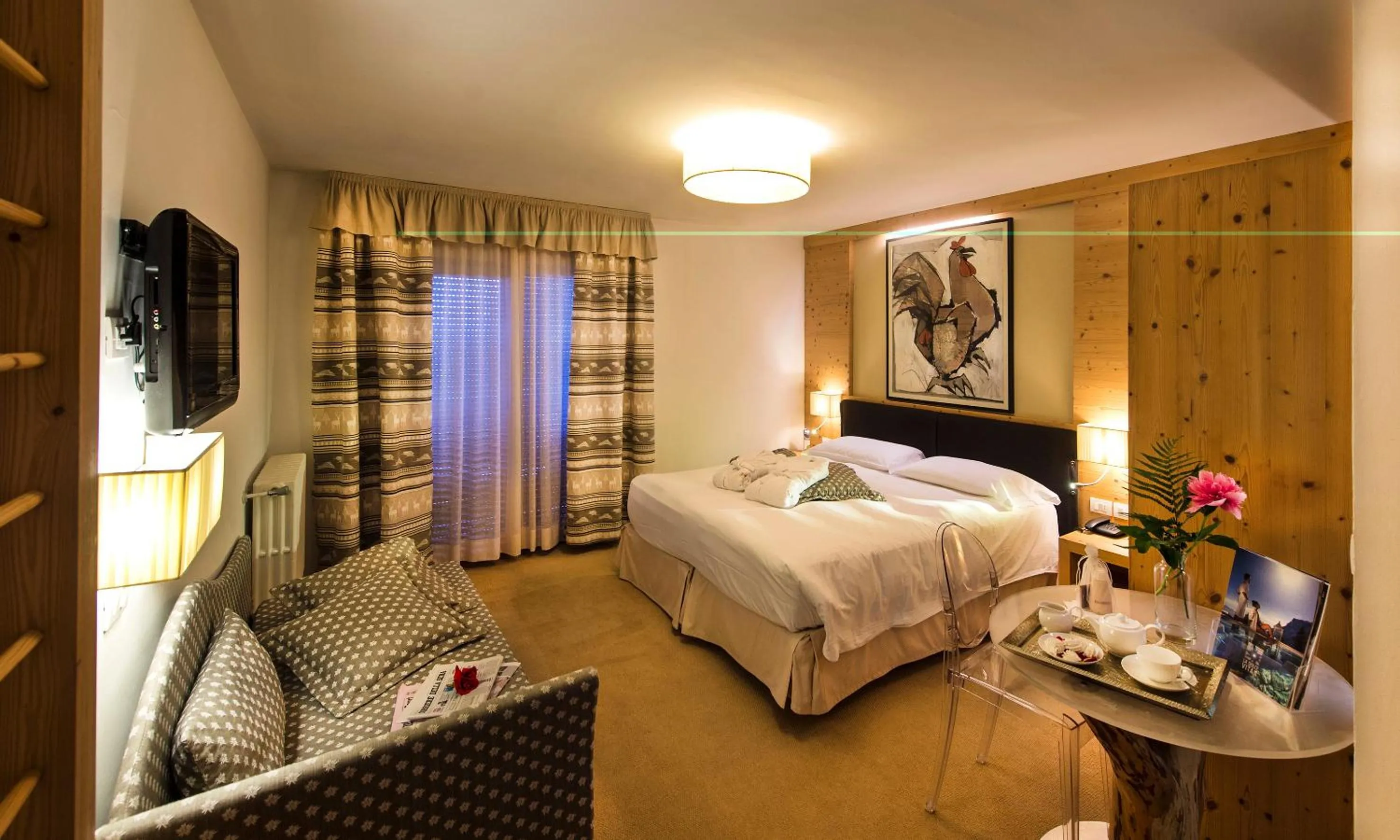 Comfort Double Room in Alp Wellness Sport Hotel Panorama