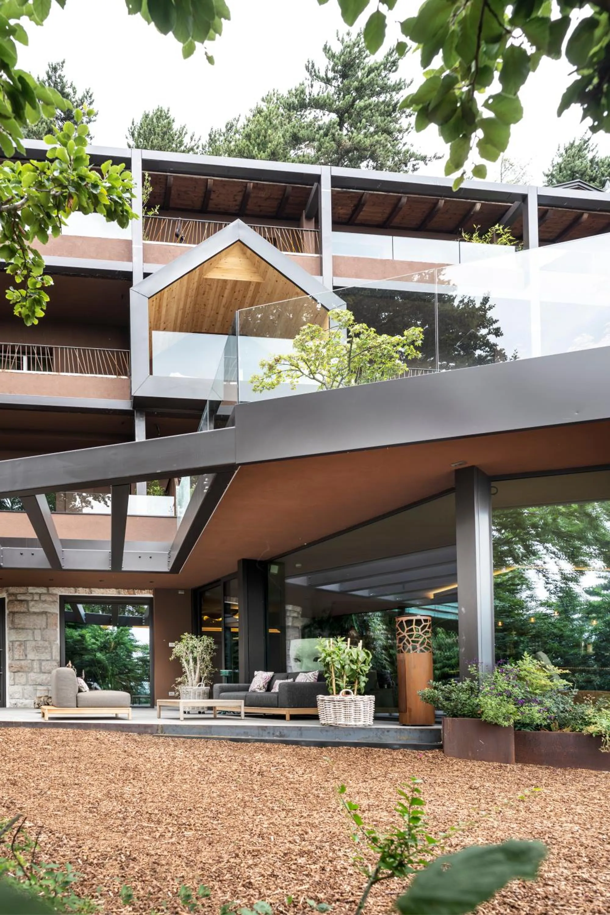 Property building in Alp Wellness Sport Hotel Panorama