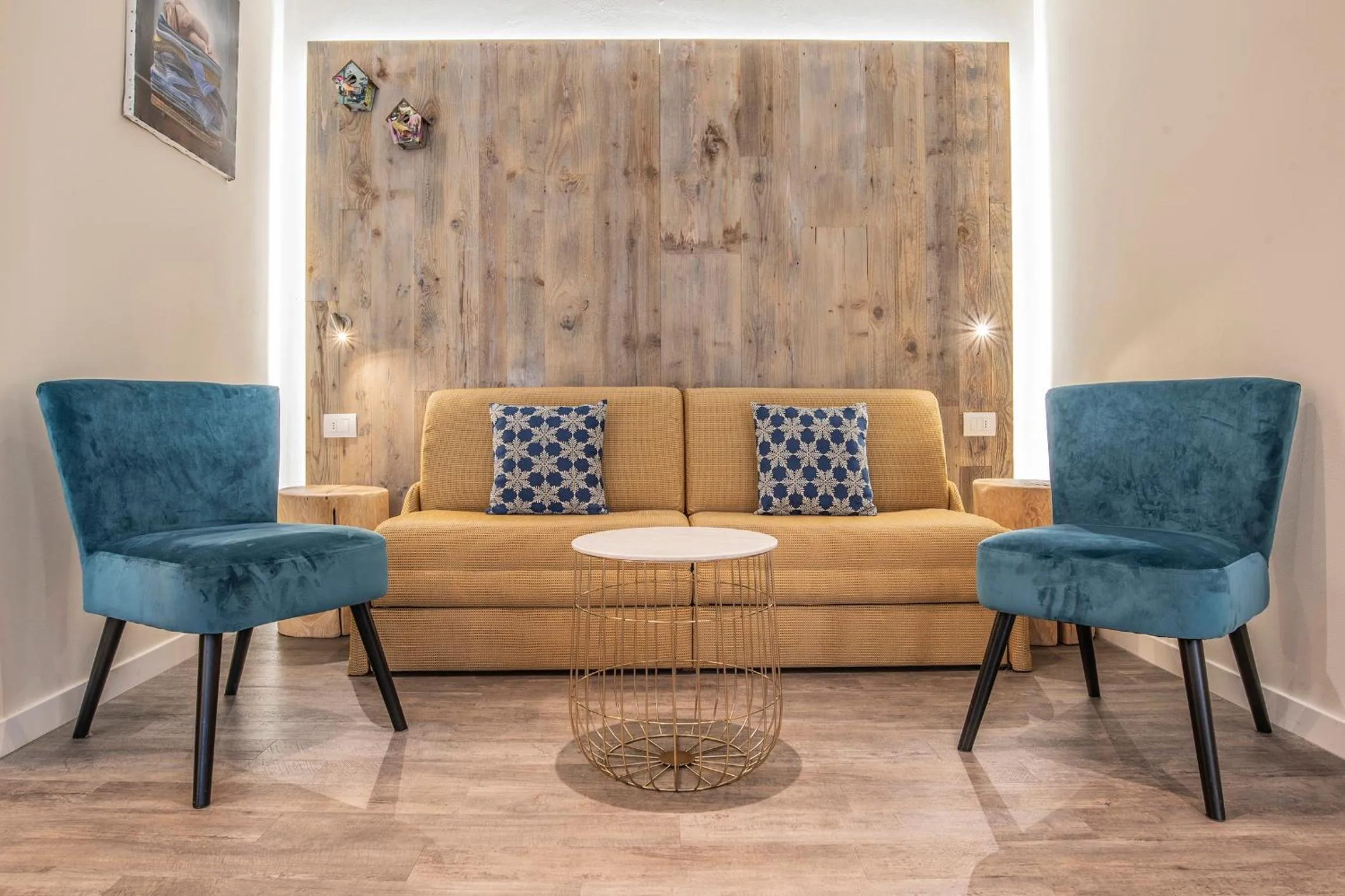 Seating area in Alp Wellness Sport Hotel Panorama