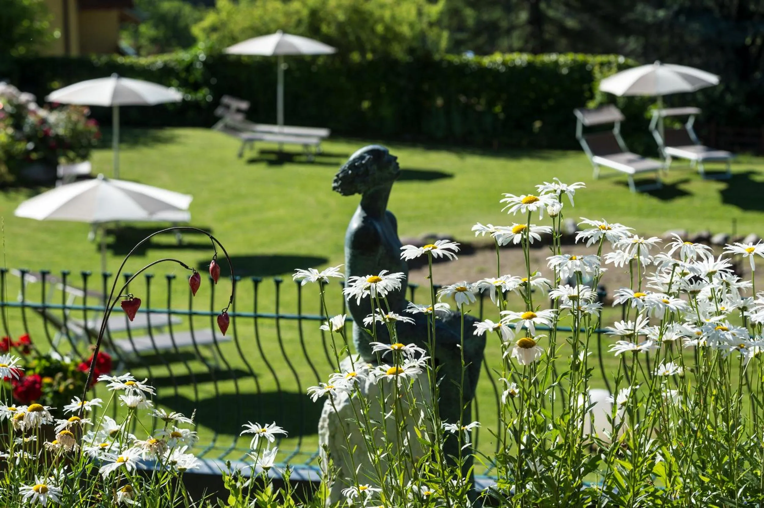 Garden view in Alp Wellness Sport Hotel Panorama