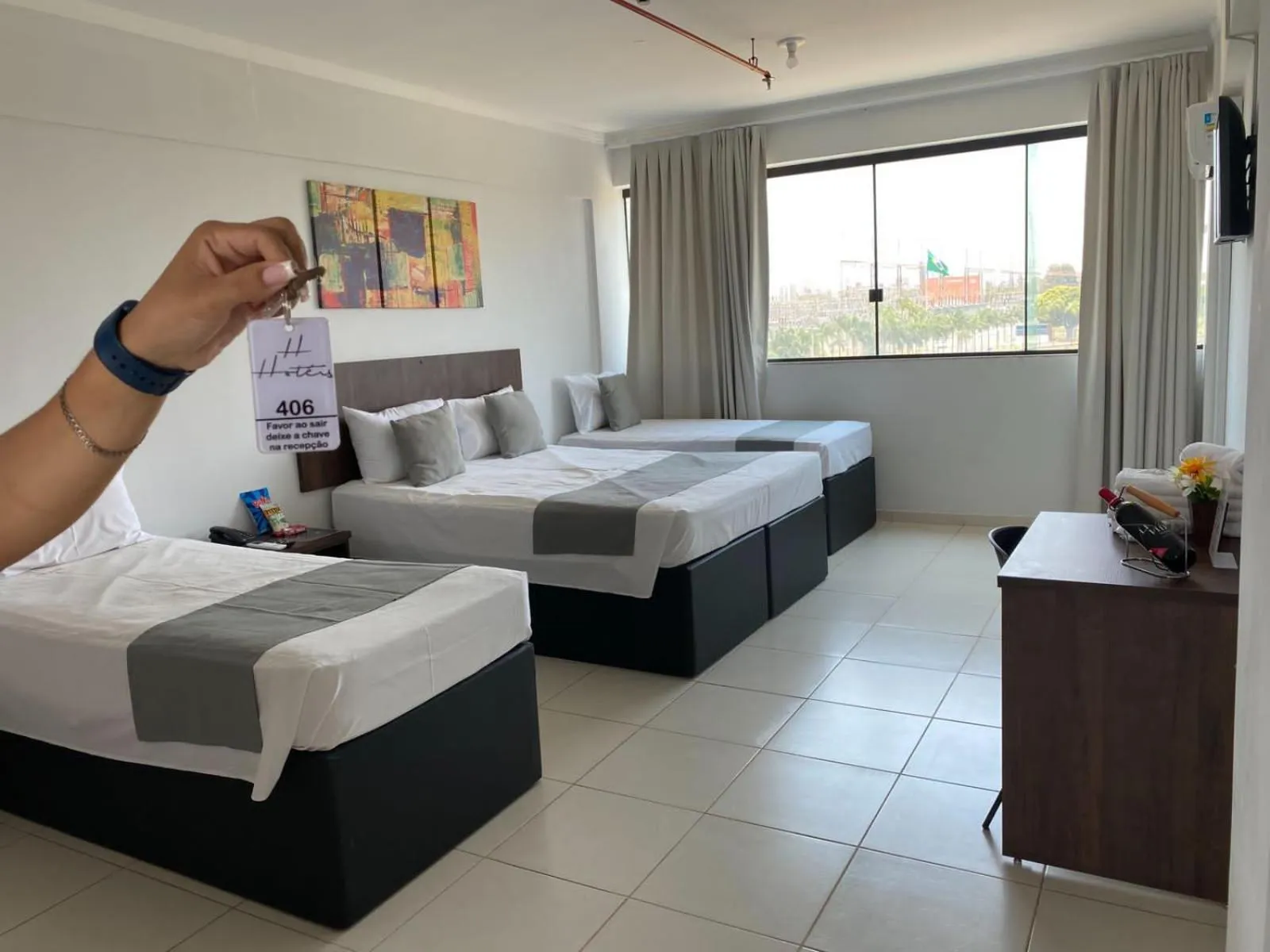 Bed in Miami Hotel by H Hotéis - Business